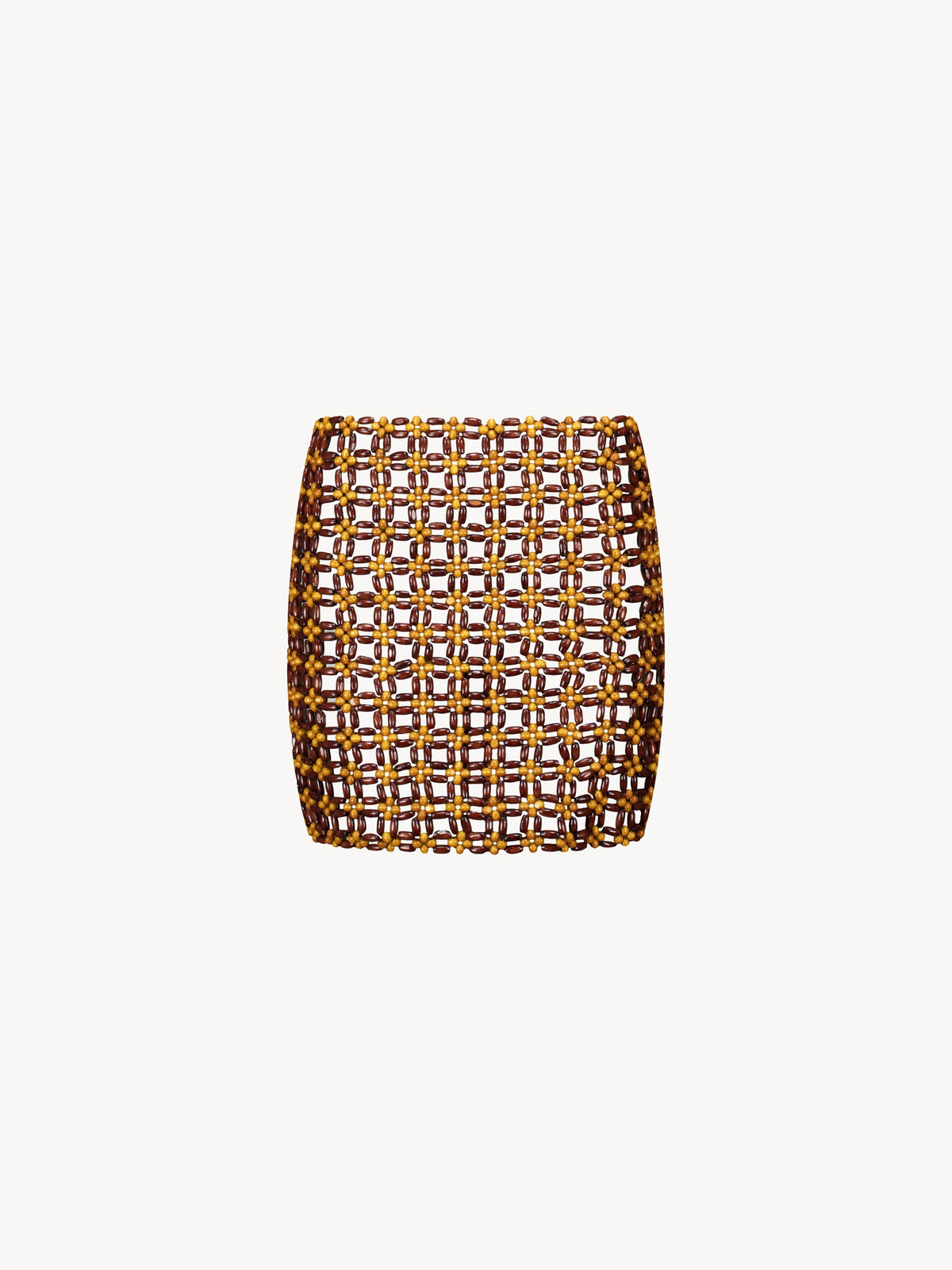 Aloha Bead Skirt | Wood