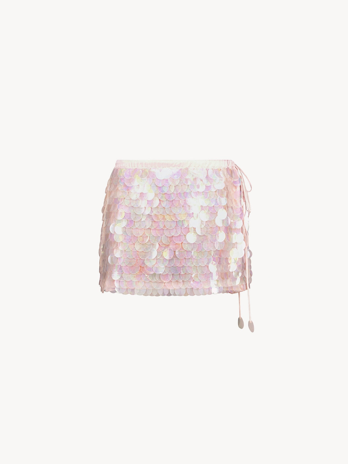 Mini Paillette Skirt | Pink