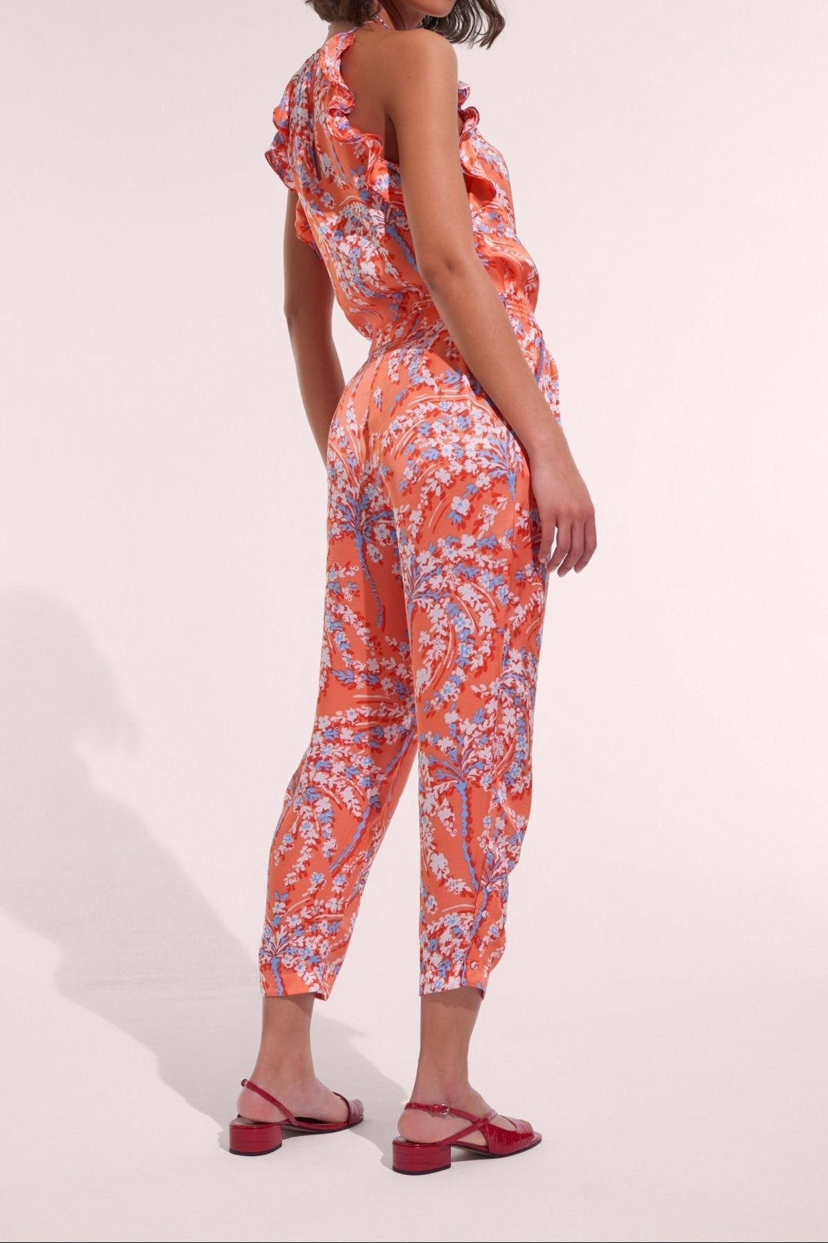 Pant Bel - Orange Palmery - Poupette St Barth