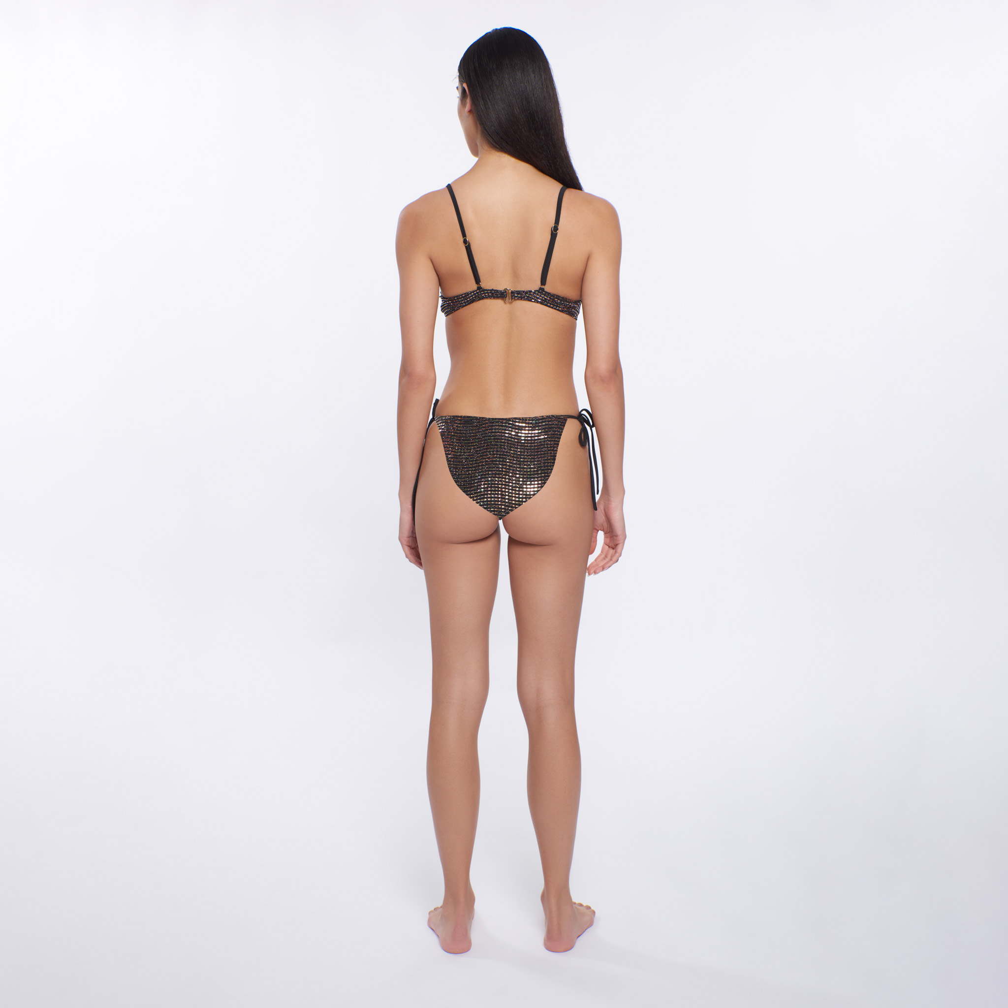 Tonie Textured Bikini Bottom