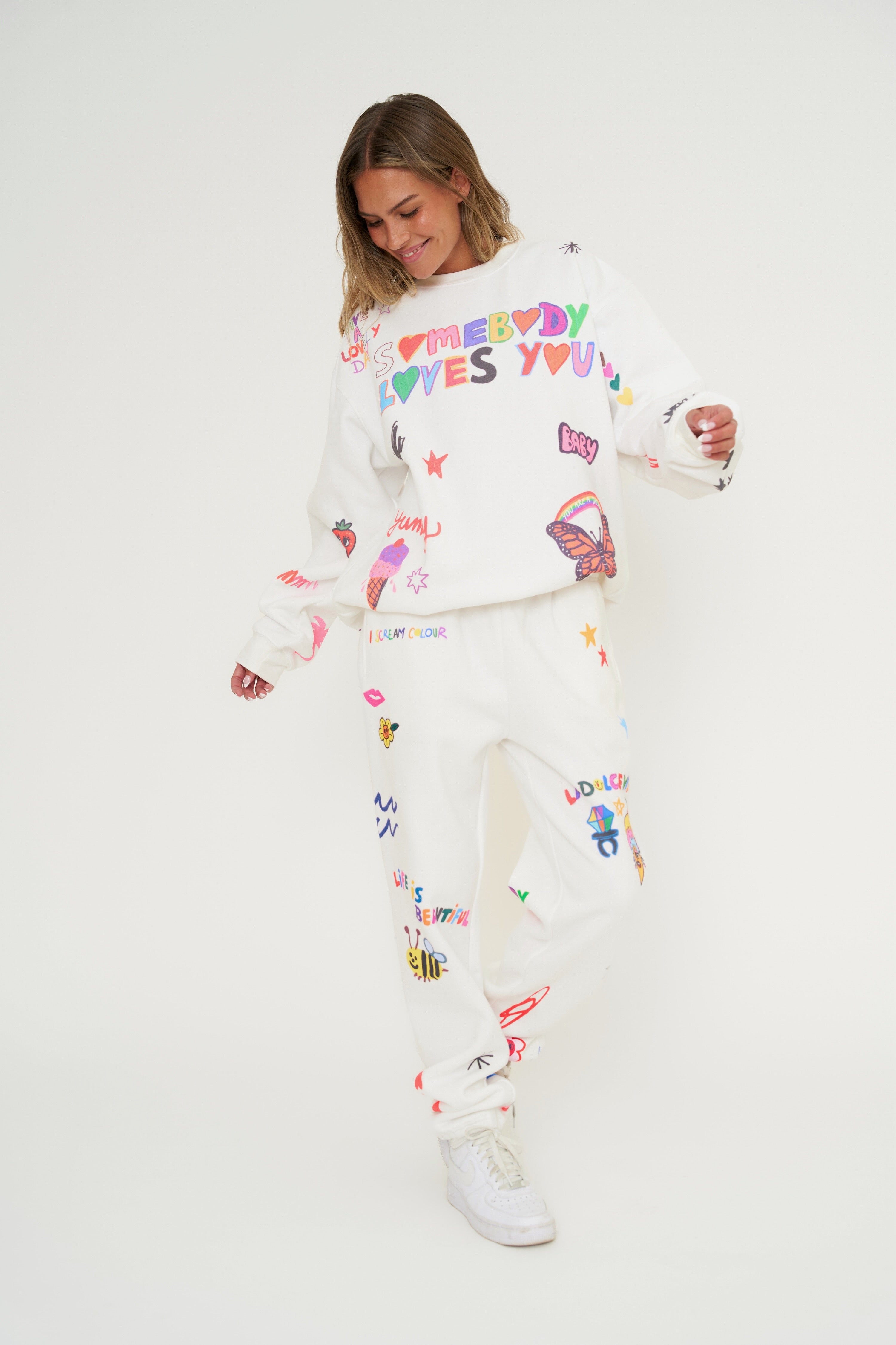 Mayfair x @iscreamcolour Somebody Loves You Sweatpants