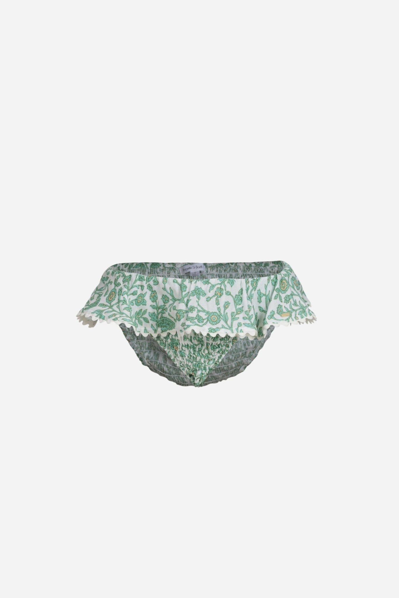 Panty Chiara for girls - Green Lazuli - Poupette St Barth