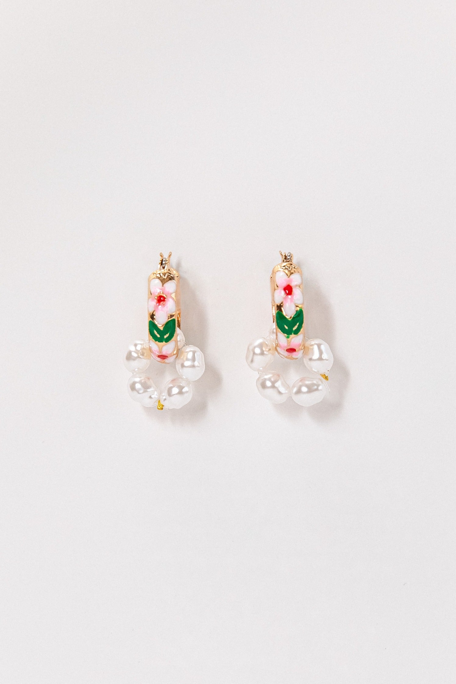 Gold Baroque Earrings