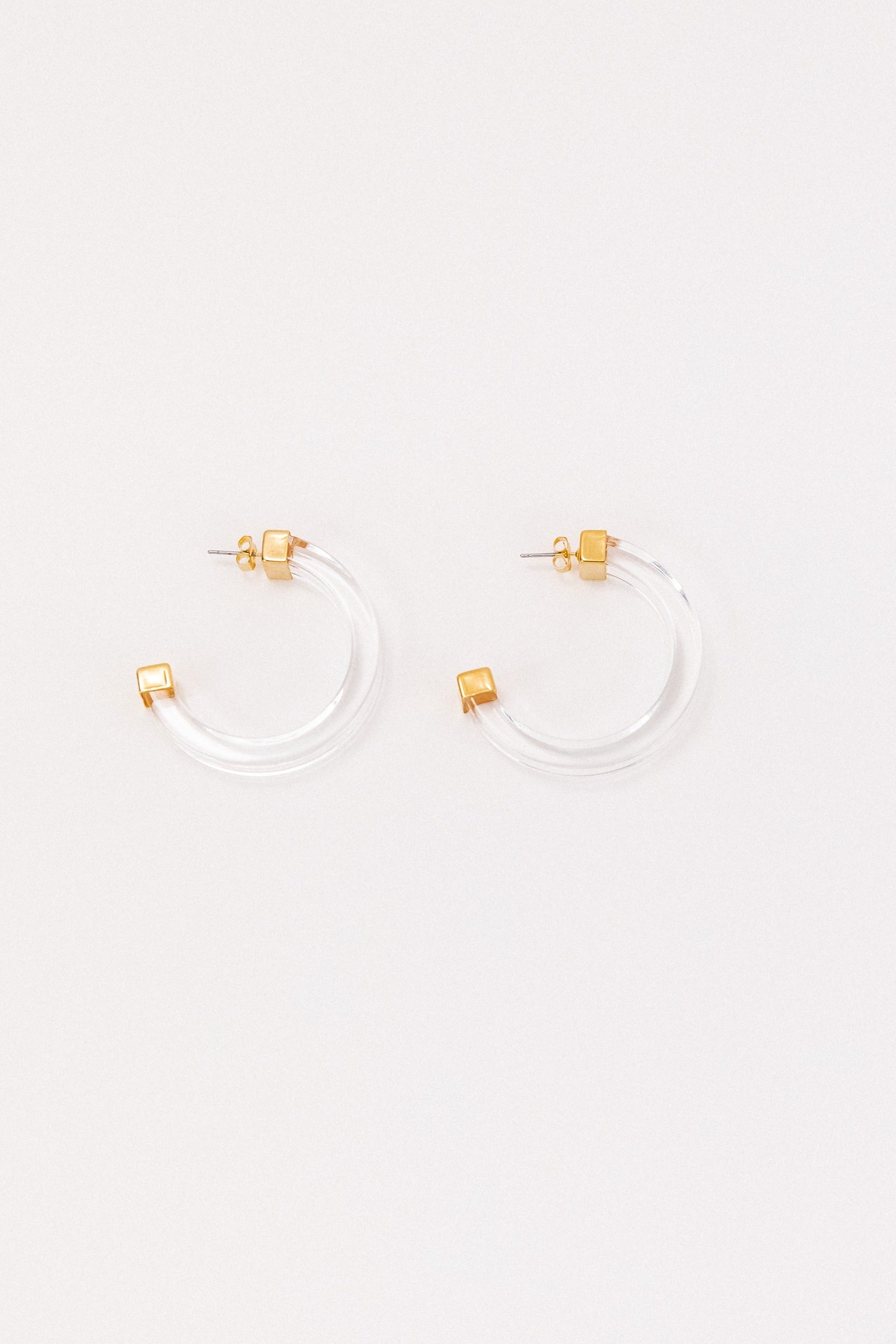 Clear Clear Hoops