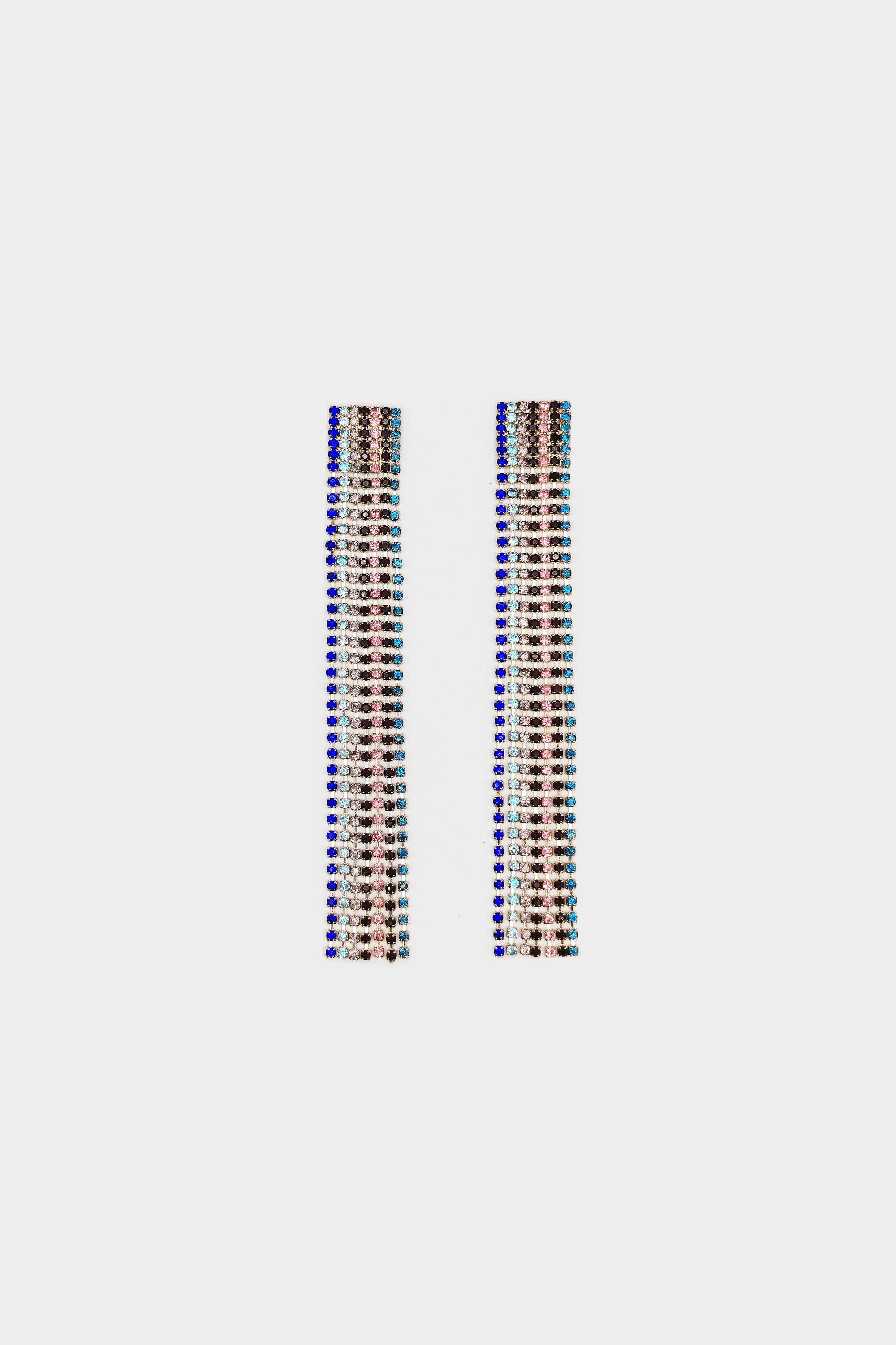 Multi Rainbow Glitz Earrings