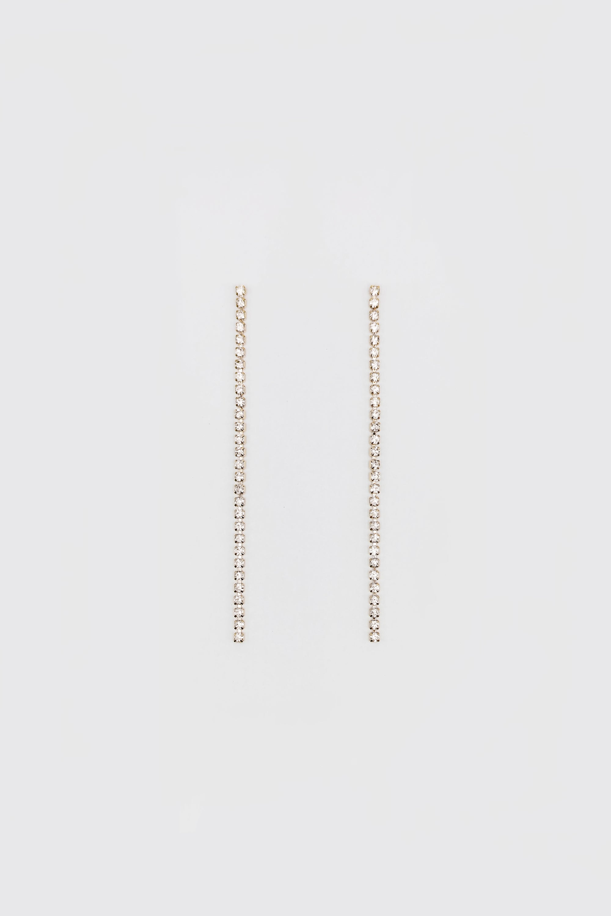 Clear Tennis Earrings
