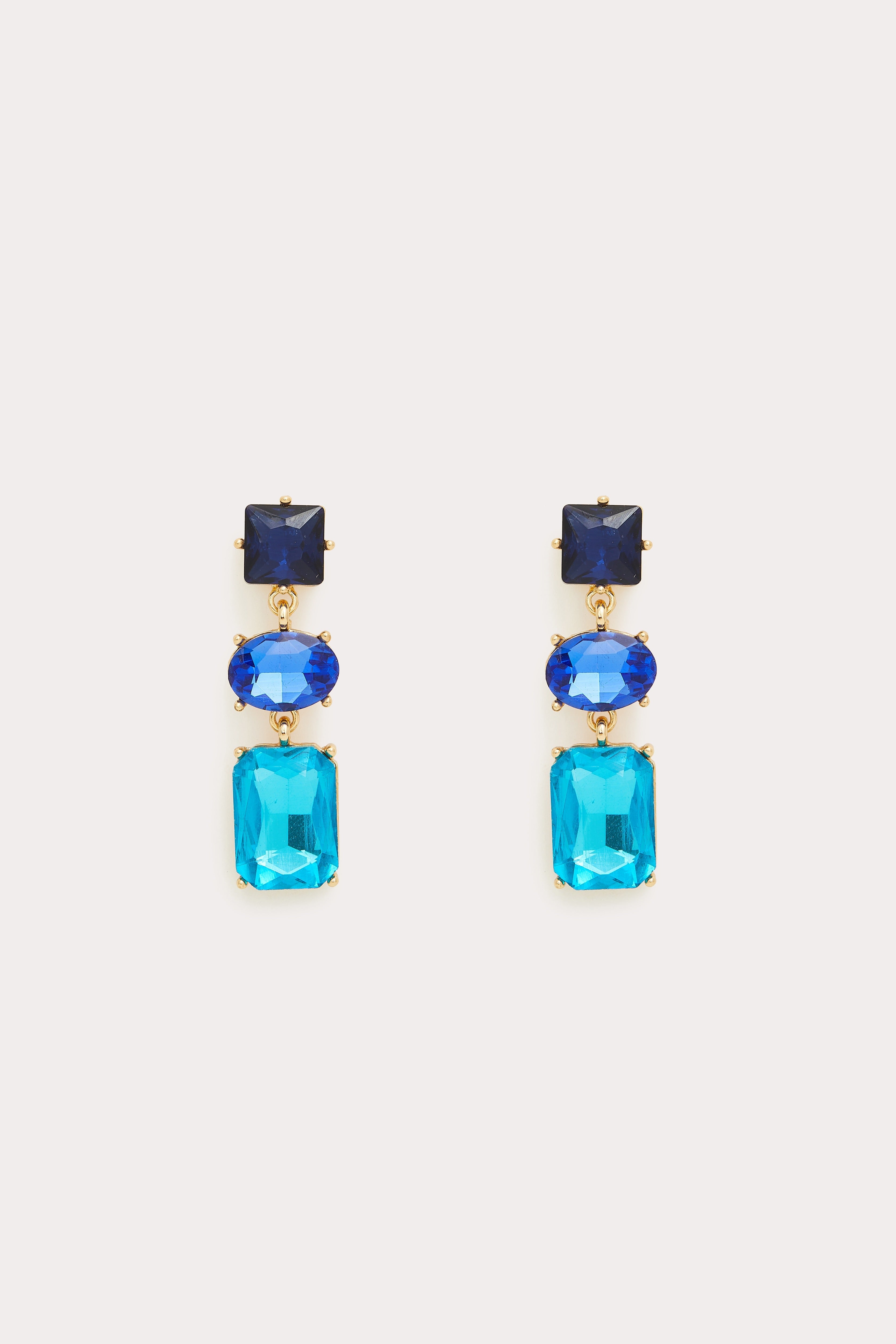 French Blue Multi Allie Earrings