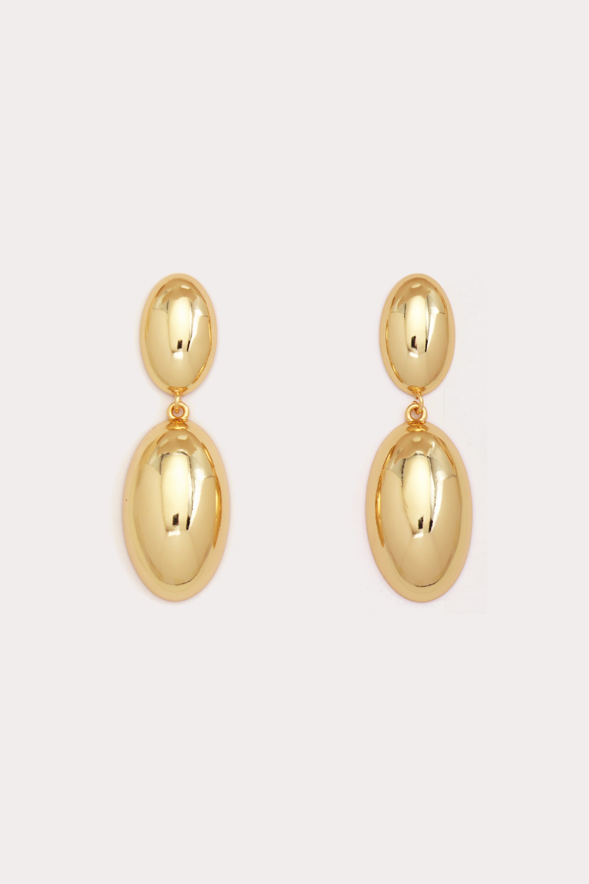 Gold Holly Drop Earrings