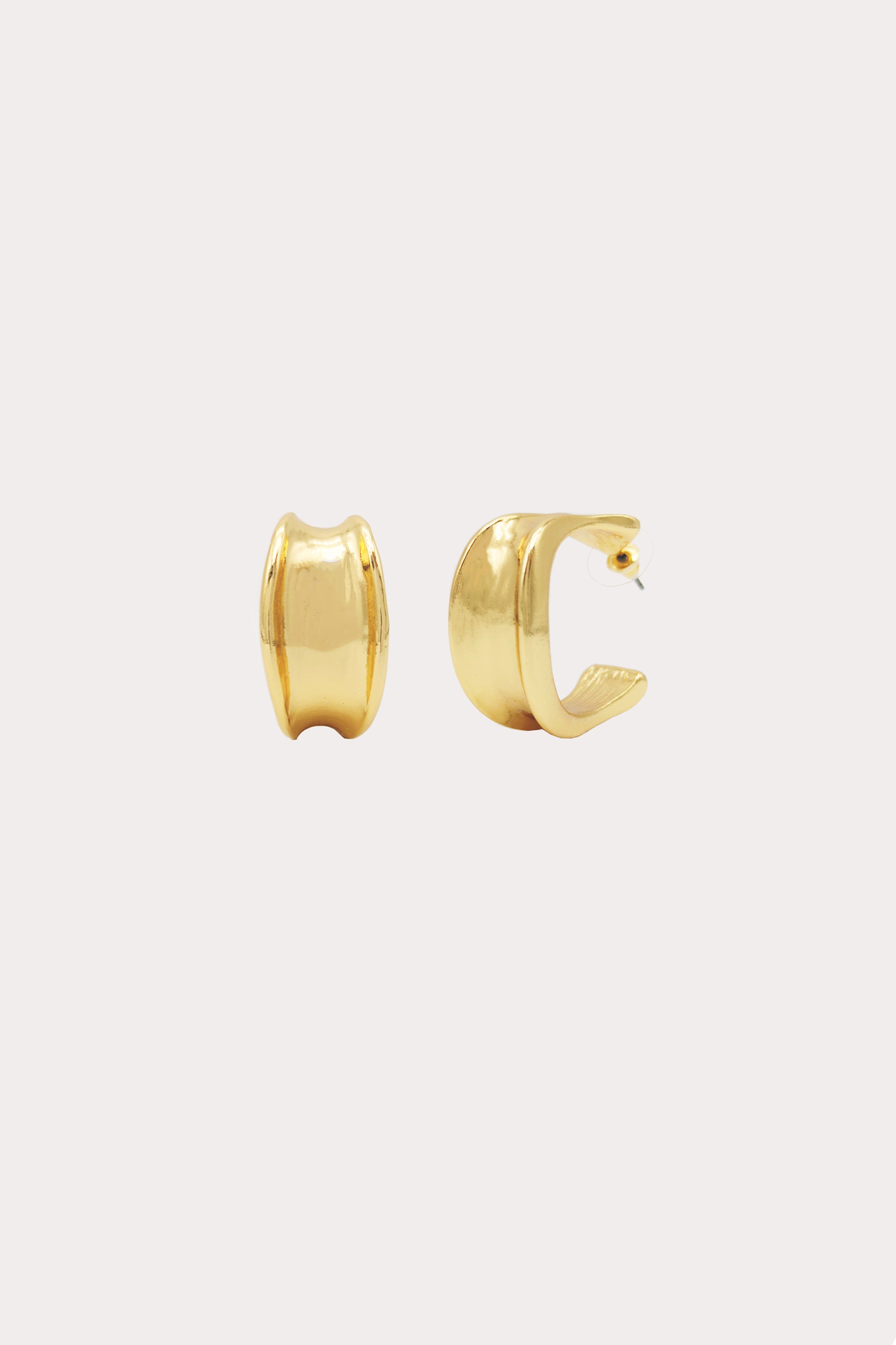 Gold Mila Hoops