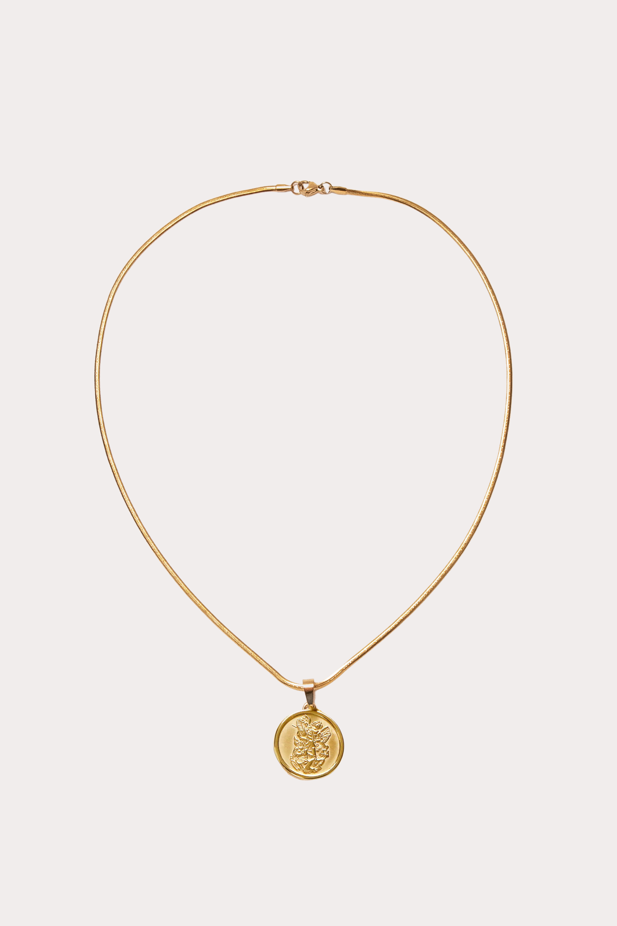 Gold Dubloon Necklace