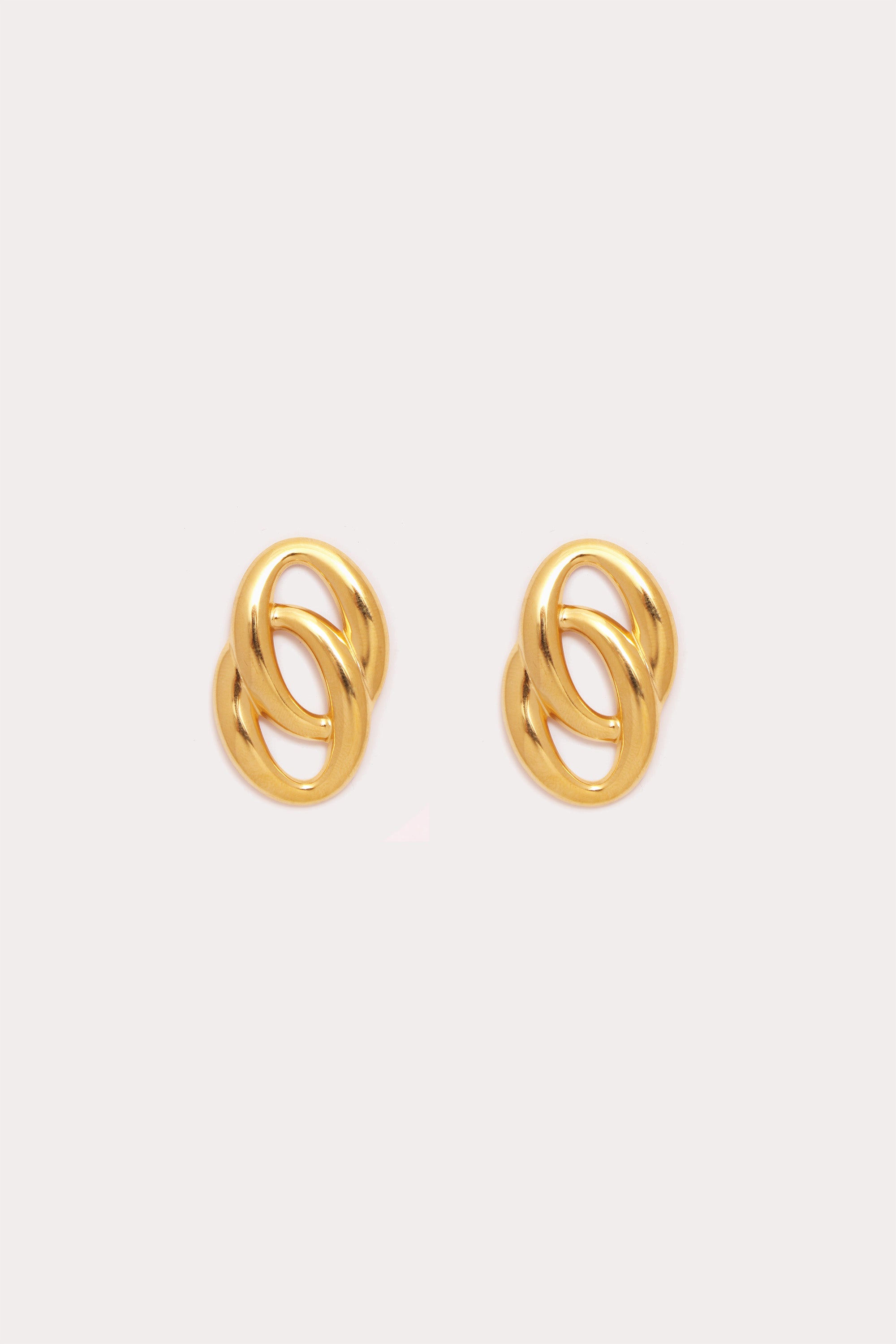 Gold Linked Earrings