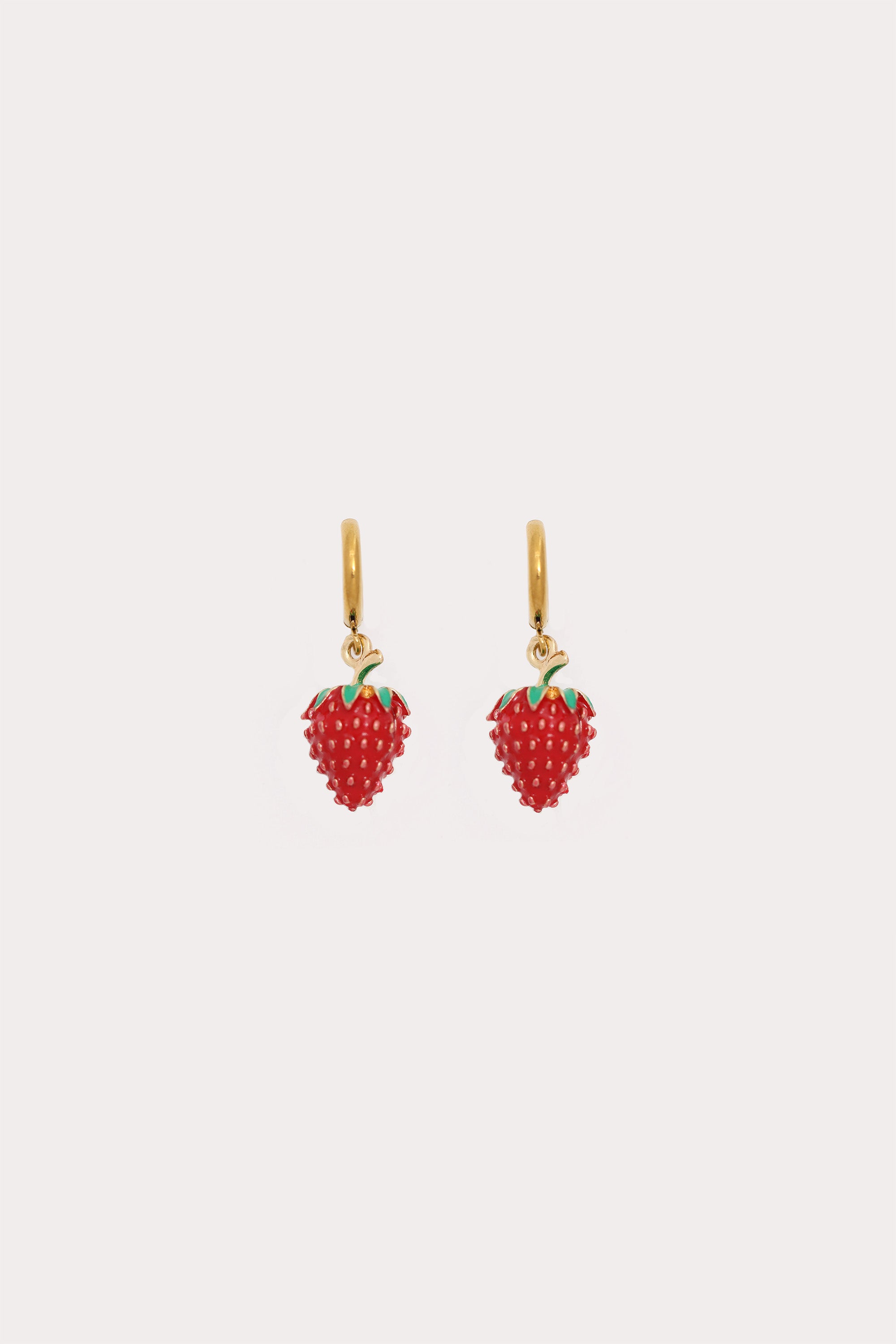 Gold Aglio Earrings