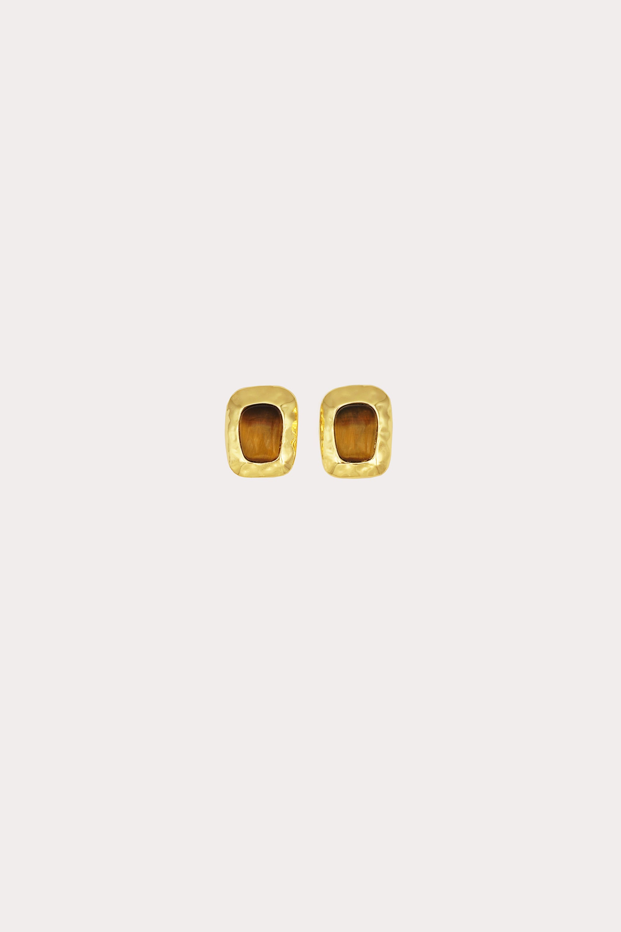 Gold/Brown Kennedy Earrings
