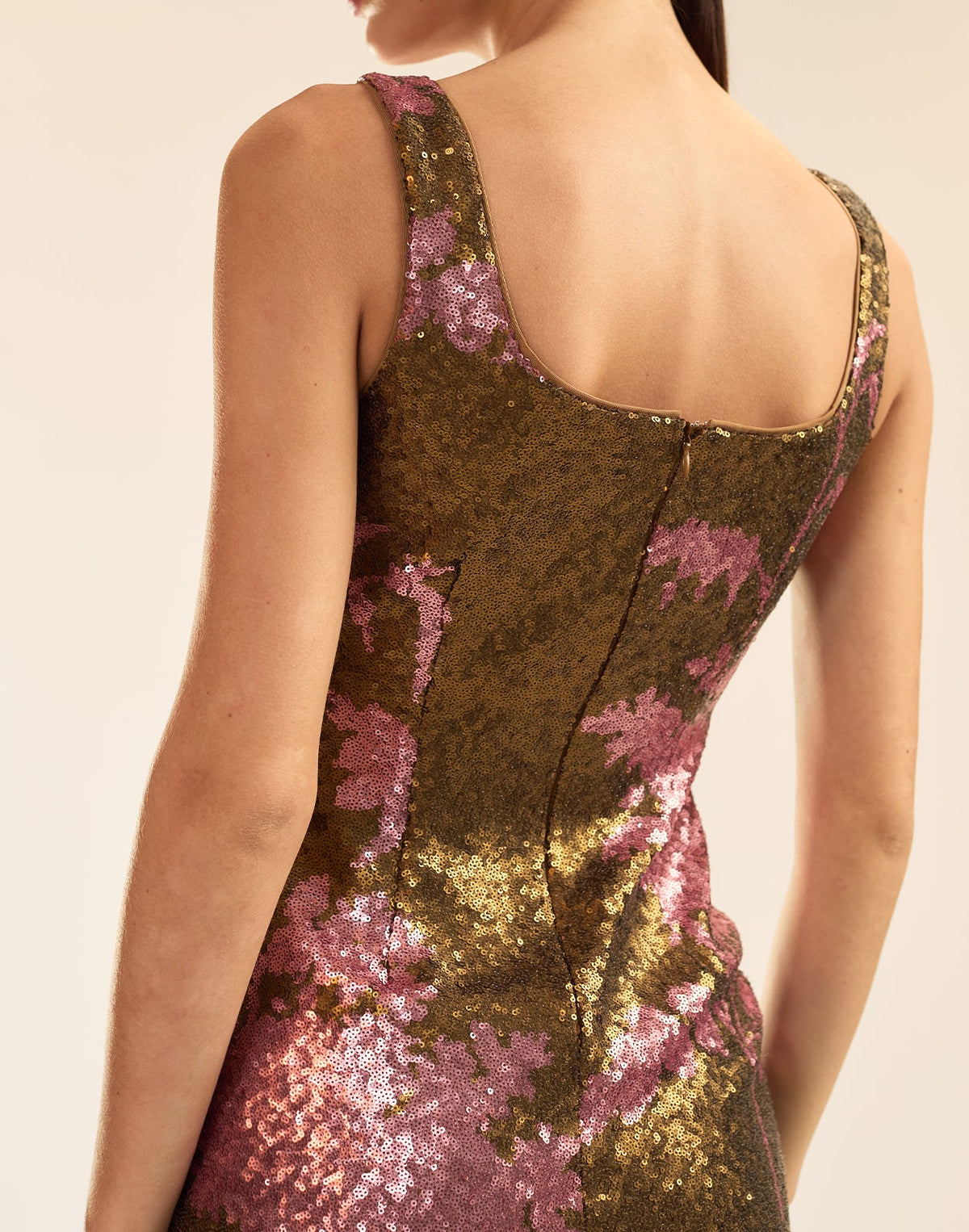 Golden Hour Sequin Dress Cynthia Rowley