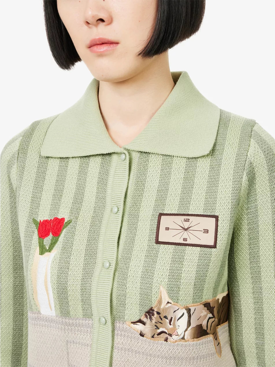 The Sleepy Cat Cardigan