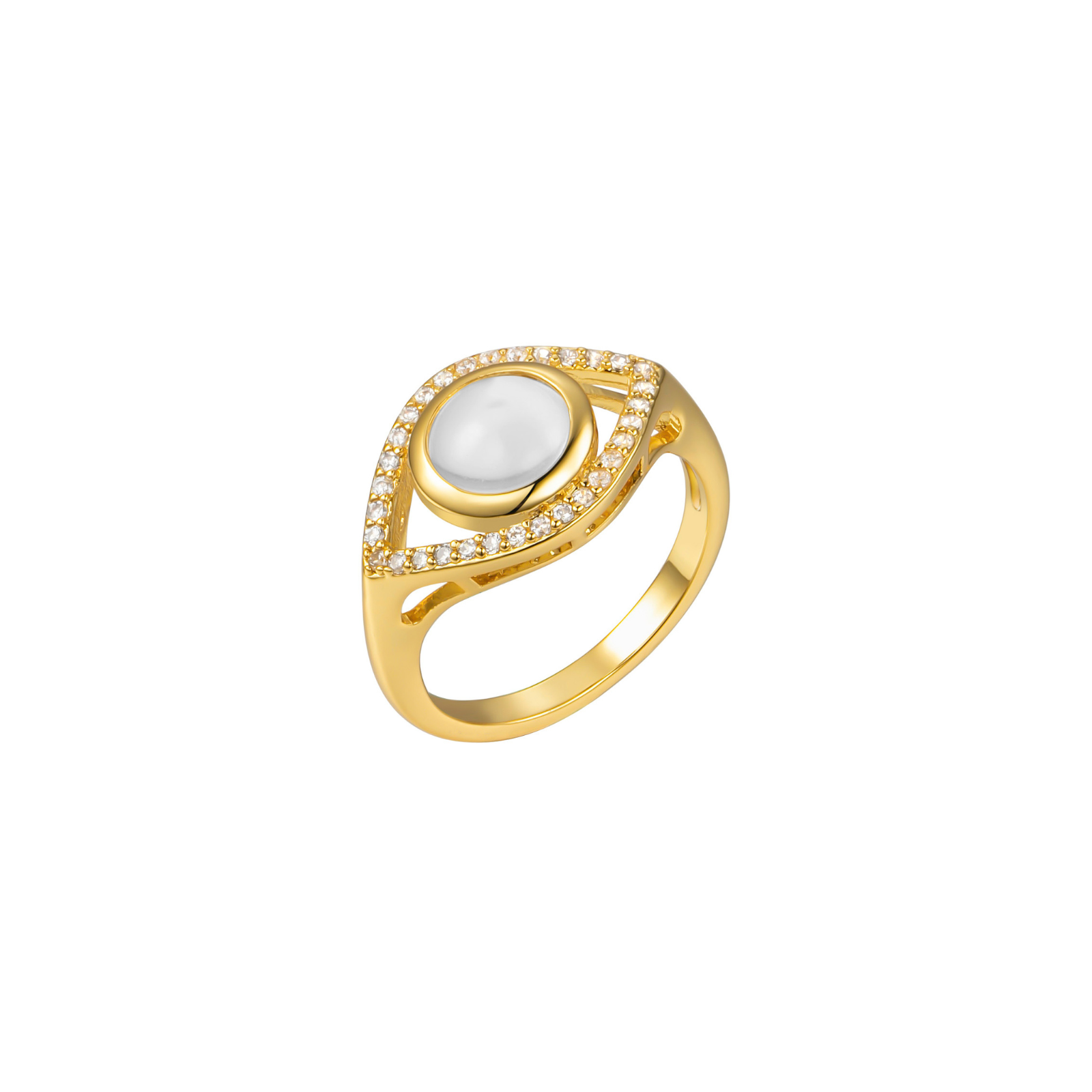 Enlightened Eye Moon Ring