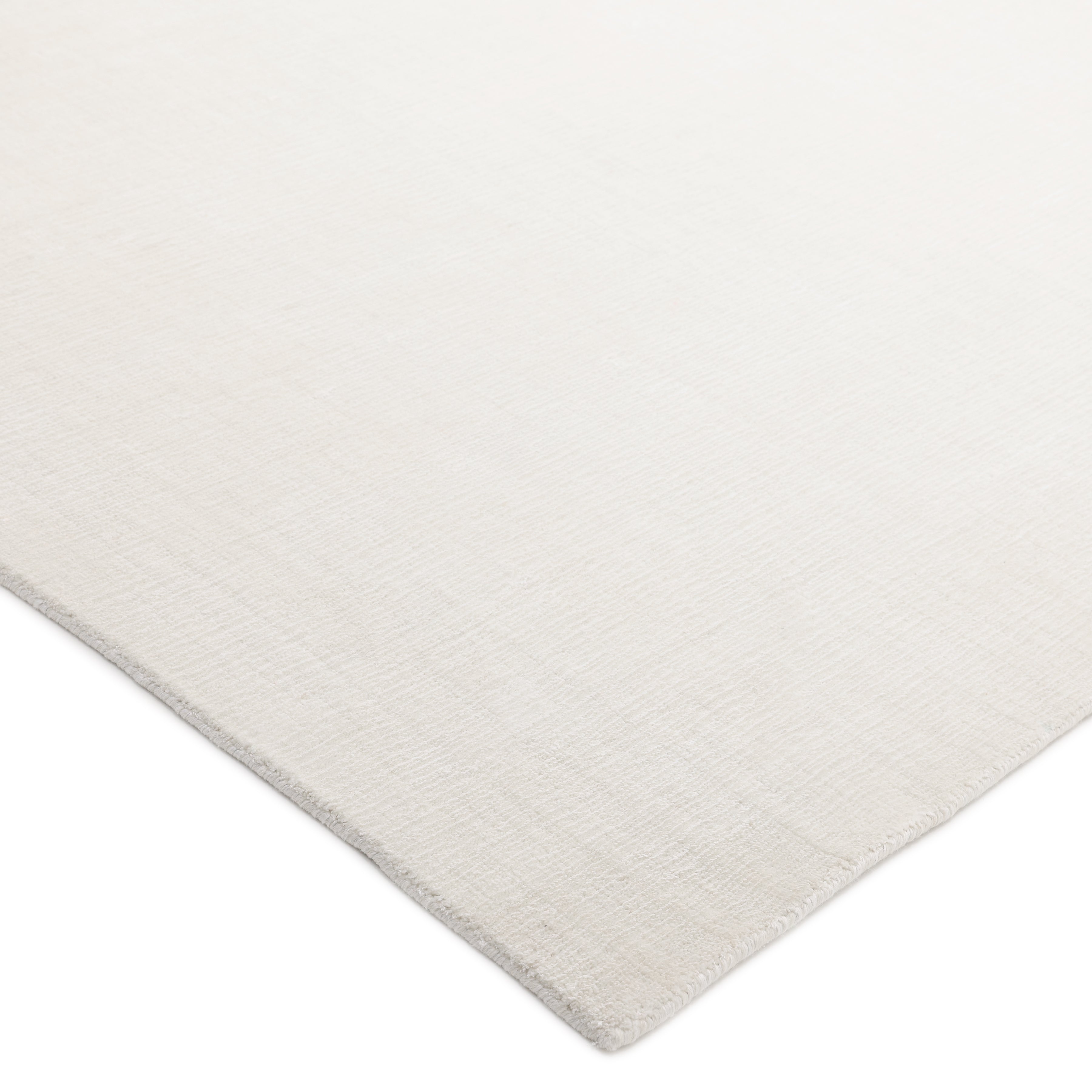 Lodhi Hand-Loomed Contemporary Solid Ivory Area Rug
