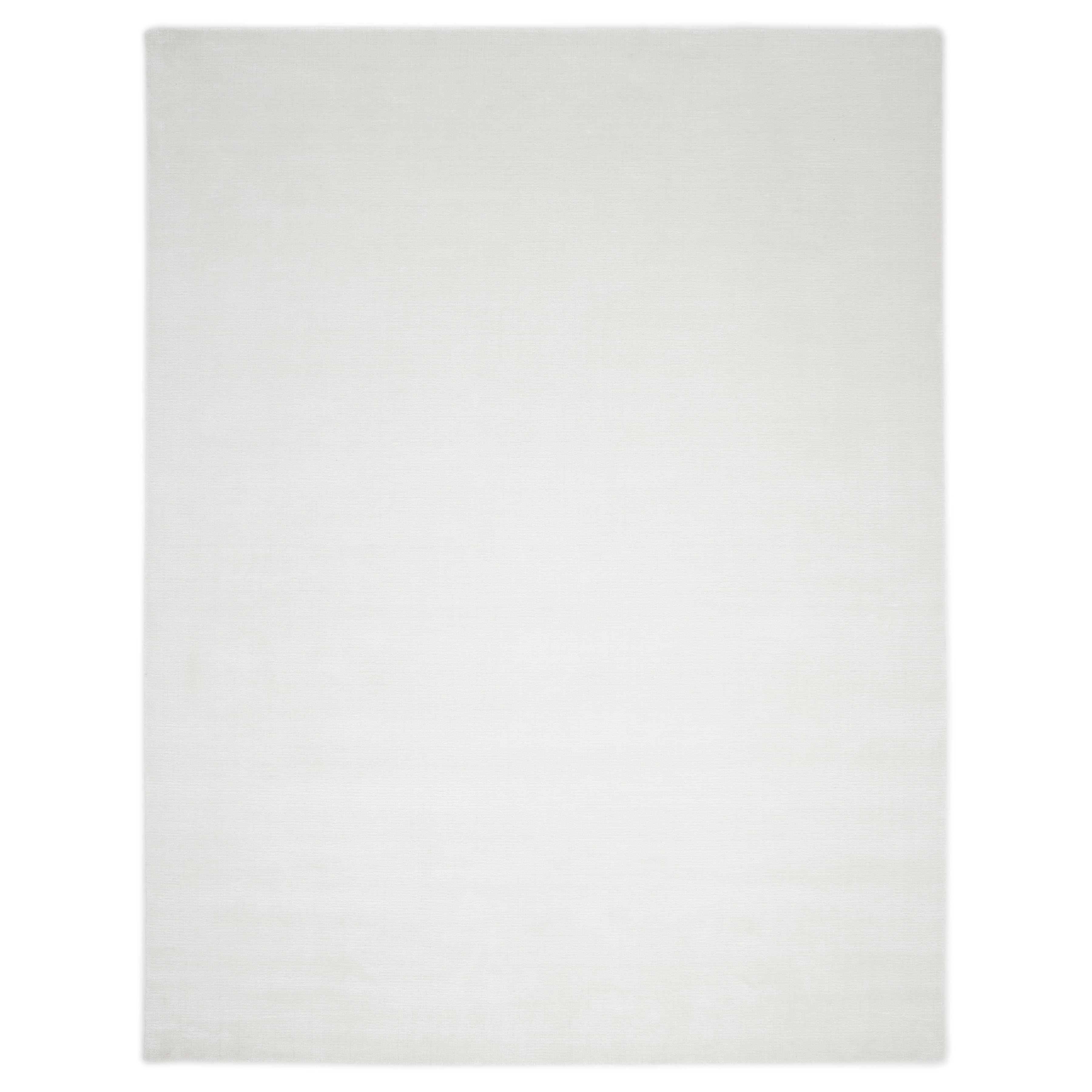 Lodhi Hand-Loomed Contemporary Solid Ivory Area Rug
