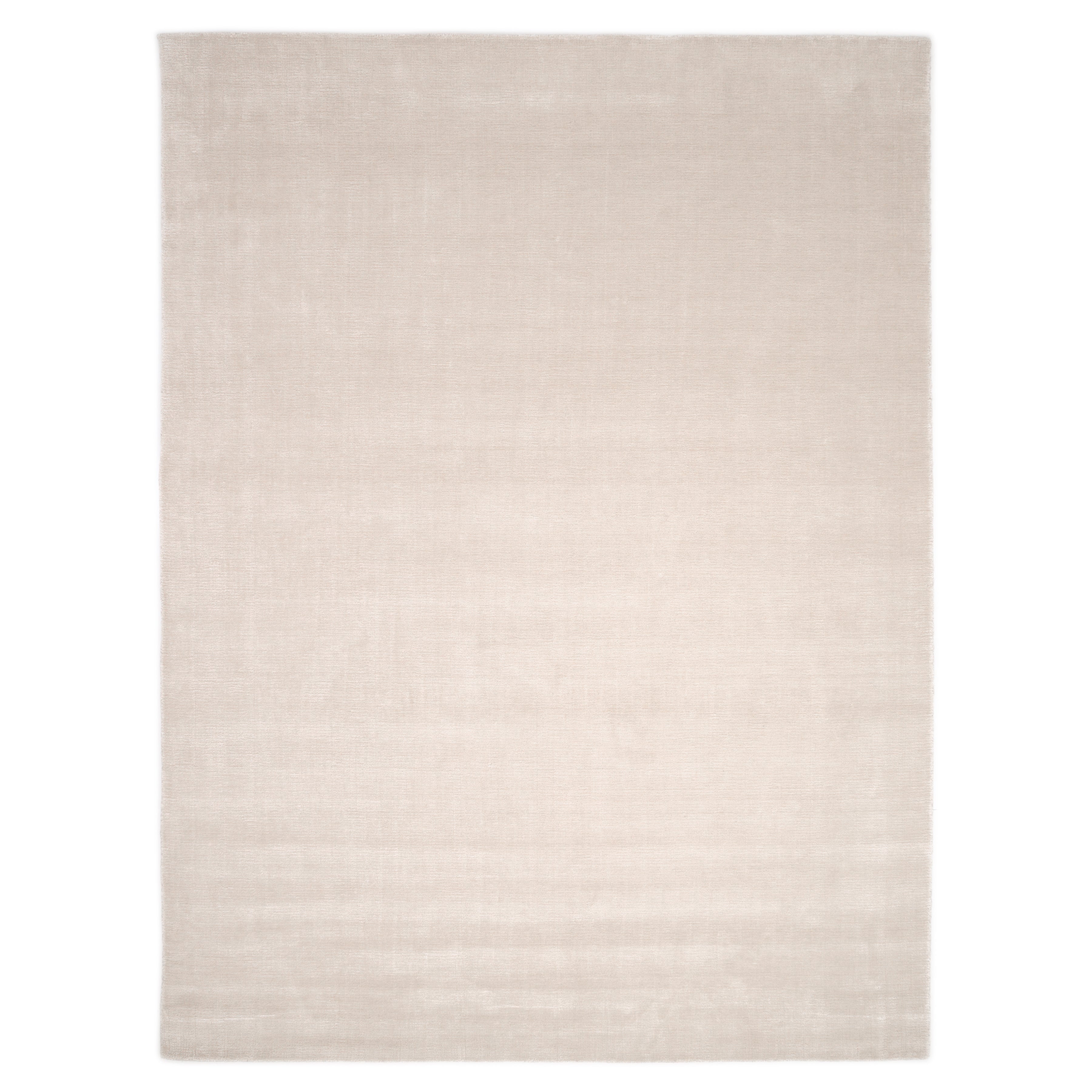 Lodhi Hand-Loomed Contemporary Solid Beige Area Rug