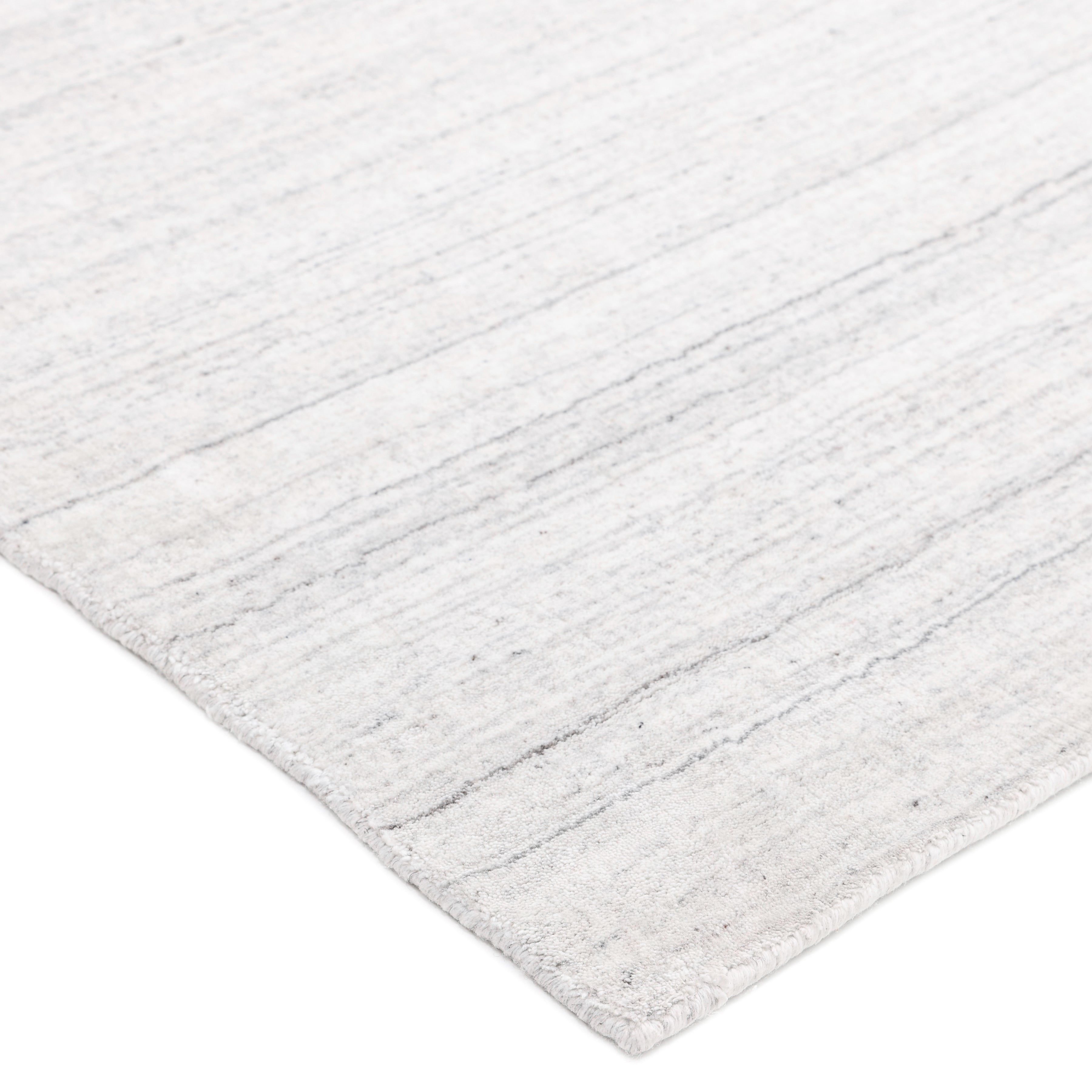 Harbor Hand-Loomed Contemporary Solid Ivory Area Rug