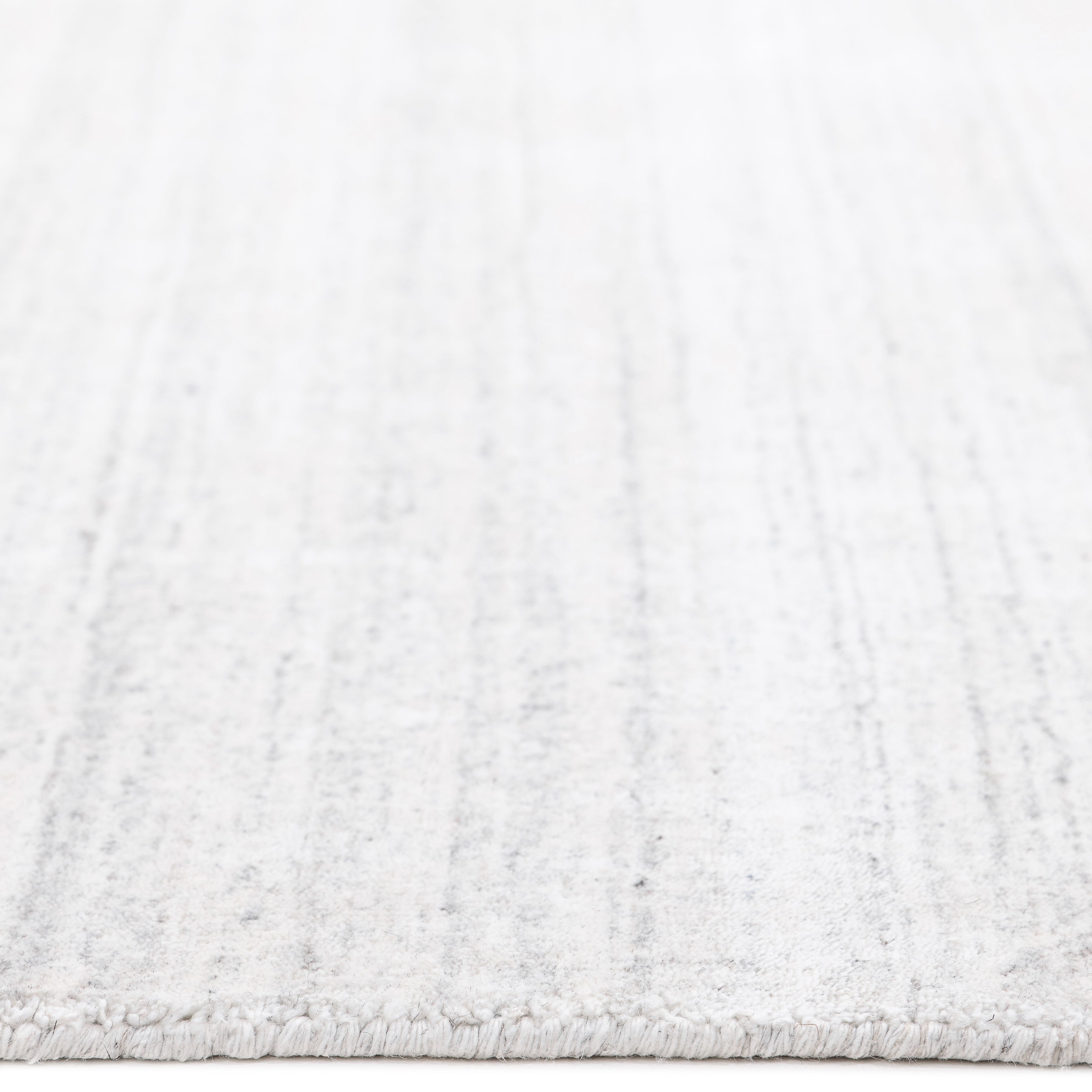 Harbor Hand-Loomed Contemporary Solid Ivory Area Rug