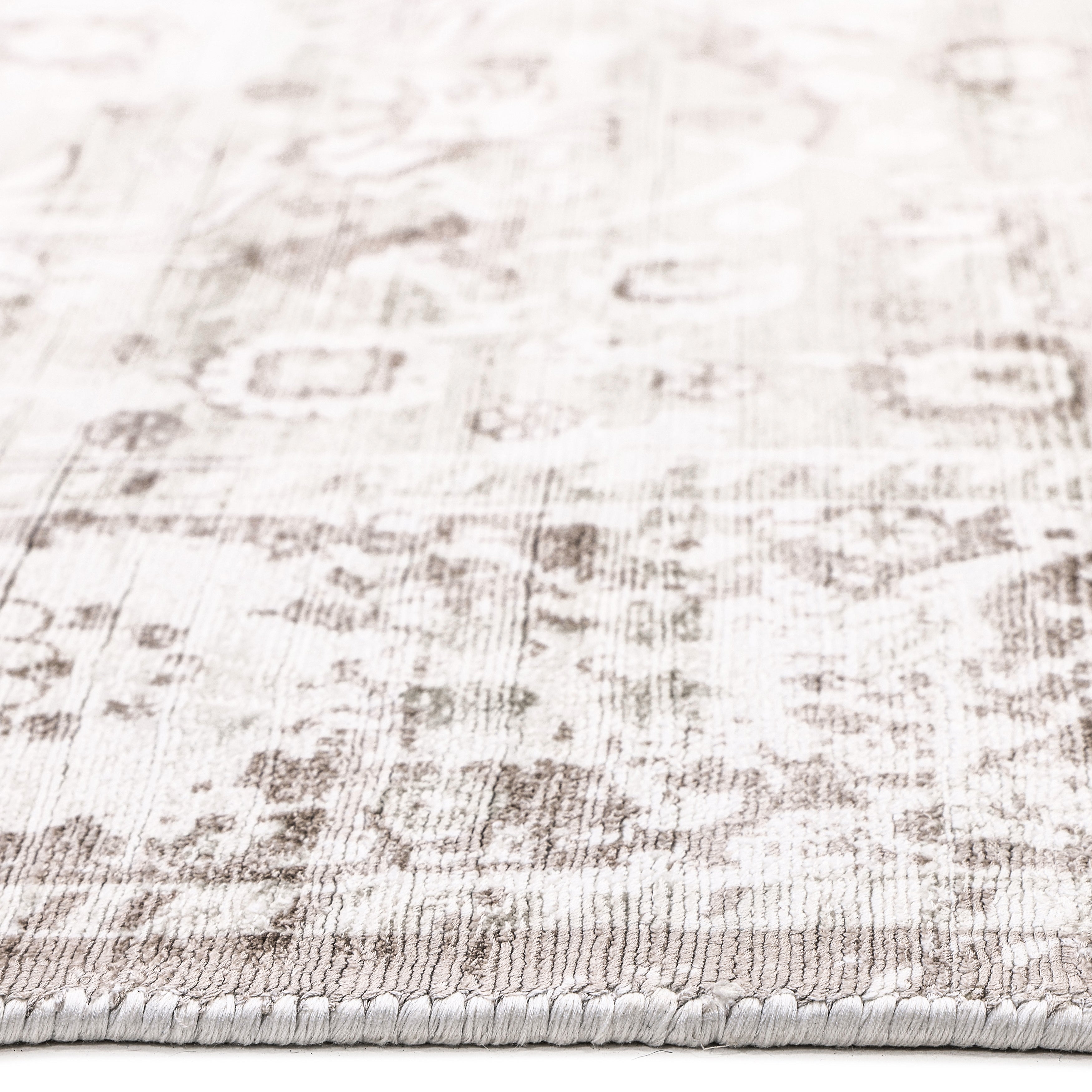 Royal Hand-Loomed Contemporary Floral Gray Area Rug