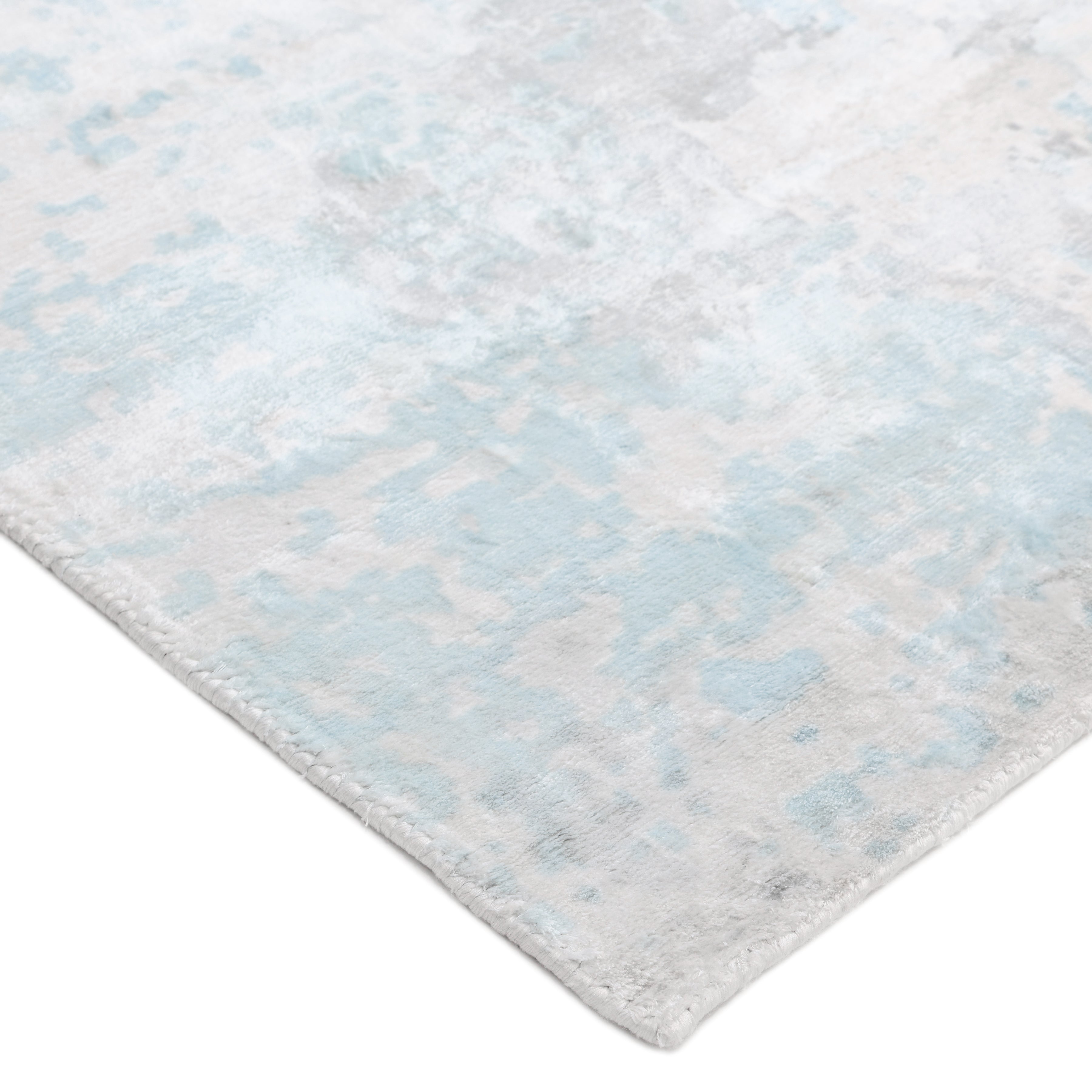 Denali Hand-Loomed Contemporary Abstract Ivory Area Rug