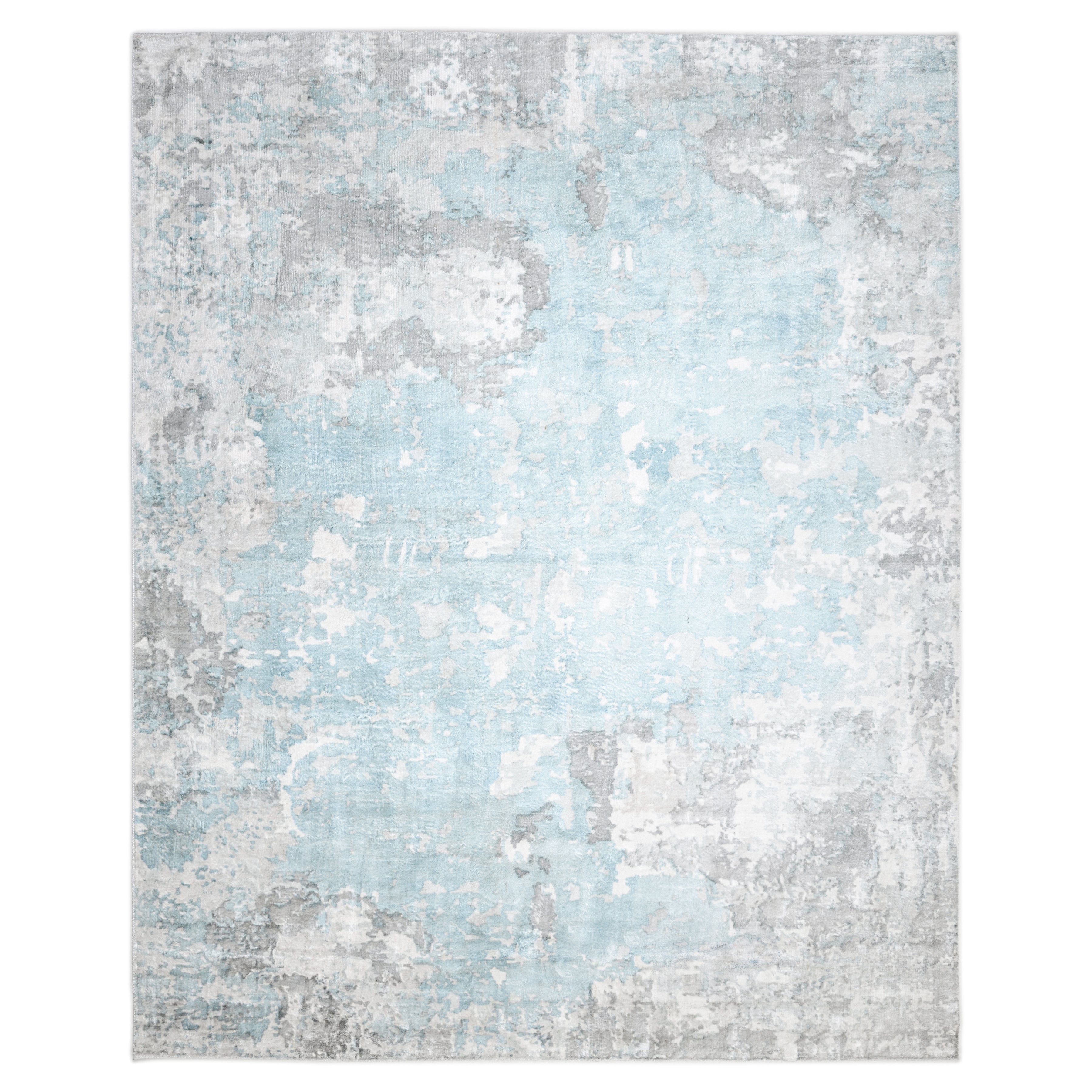 Denali Hand-Loomed Contemporary Abstract Ivory Area Rug