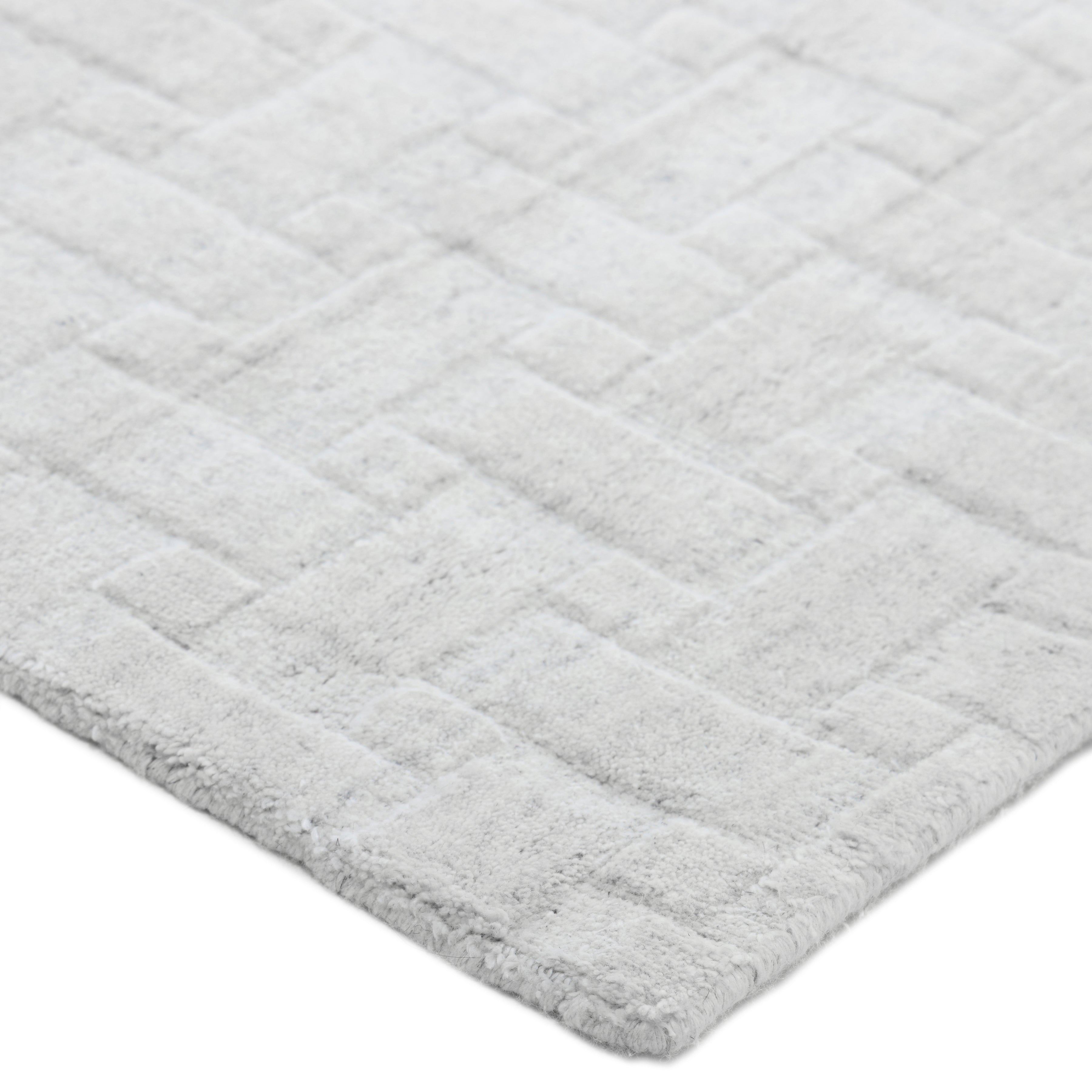 Peyton Hand-Loomed Contemporary Geometric Ivory Area Rug