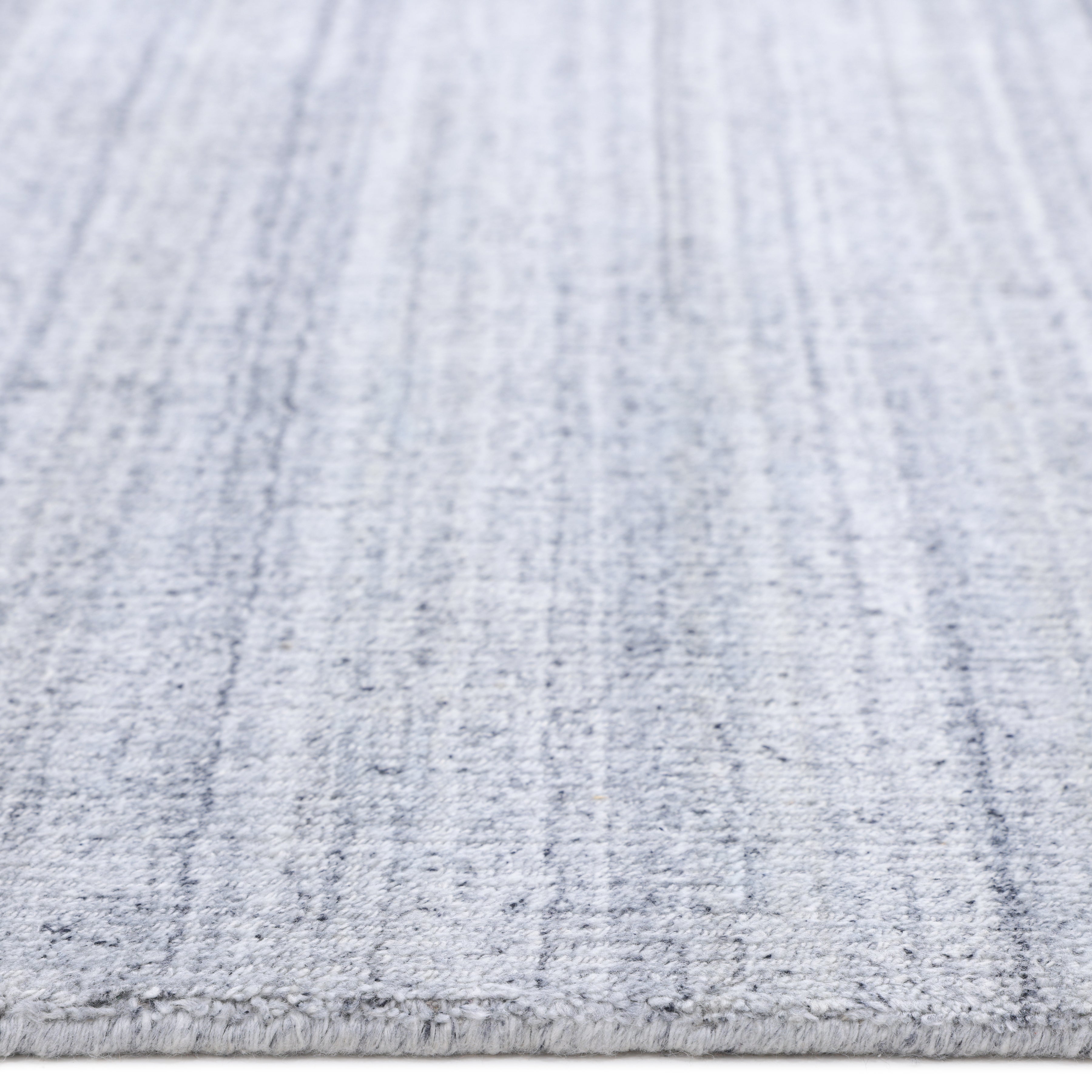 Cooper Hand-Loomed Contemporary Striped Gray Area Rug