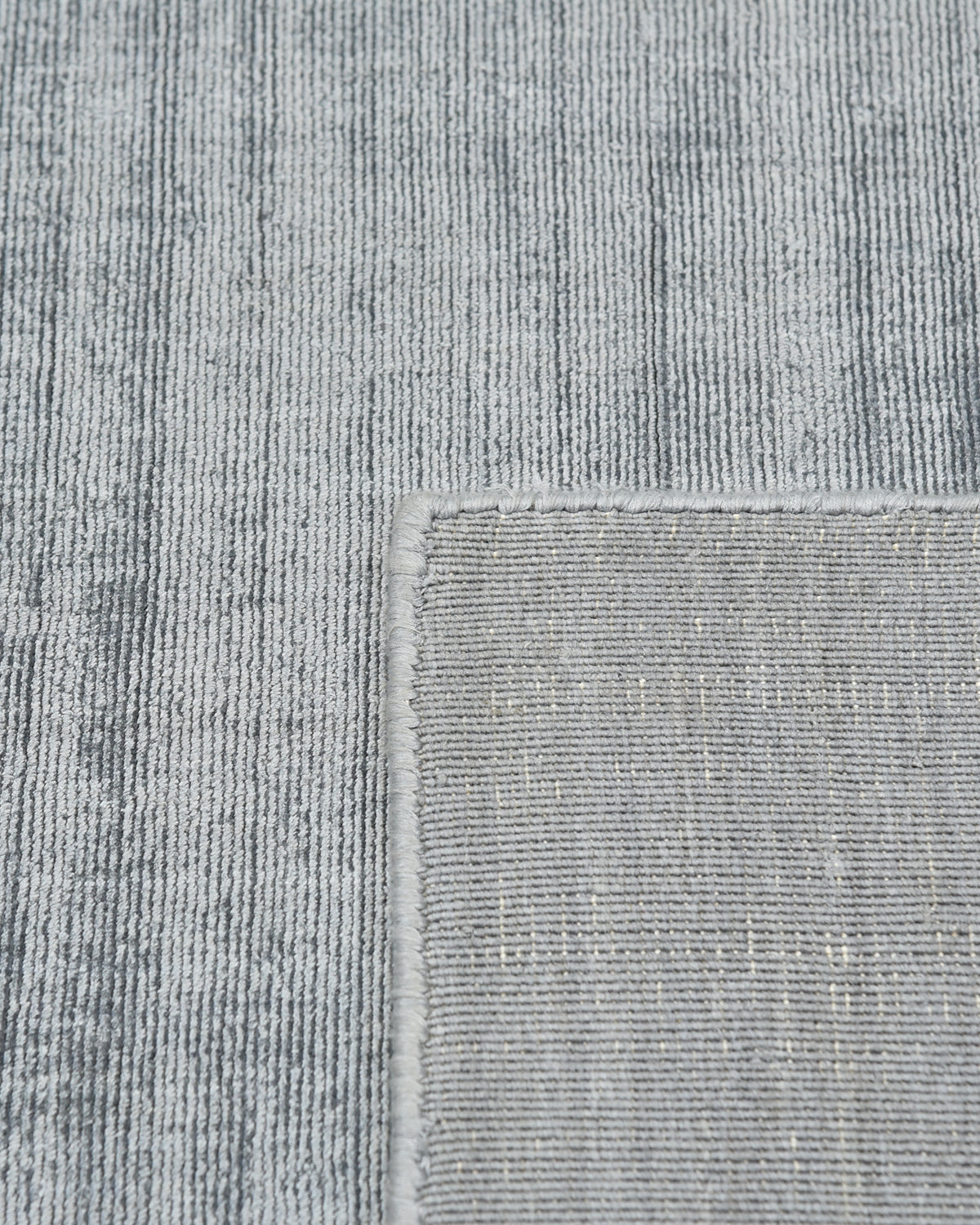 Milo Hand-Loomed Contemporary Solid Gray Area Rug
