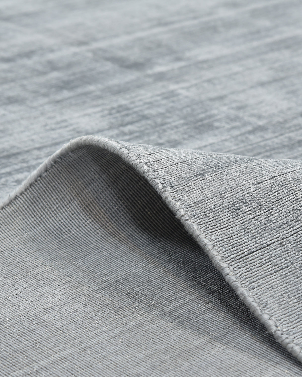 Milo Hand-Loomed Contemporary Solid Gray Area Rug