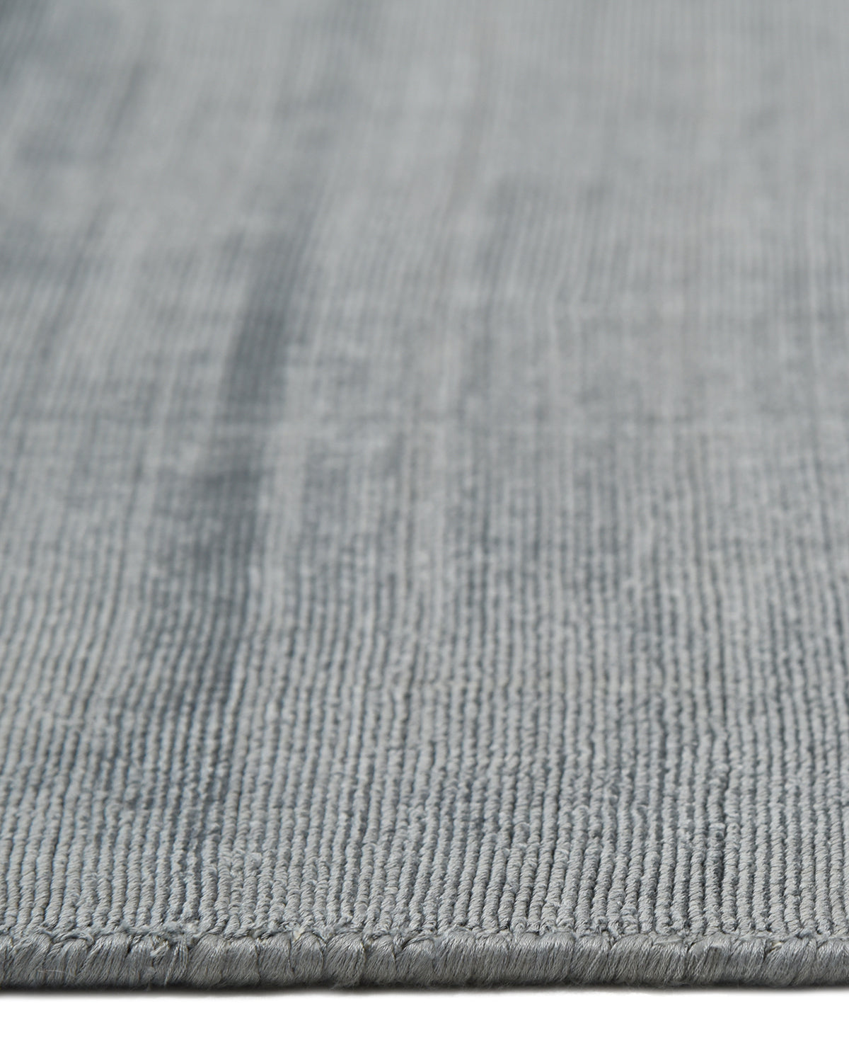 Milo Hand-Loomed Contemporary Solid Gray Area Rug