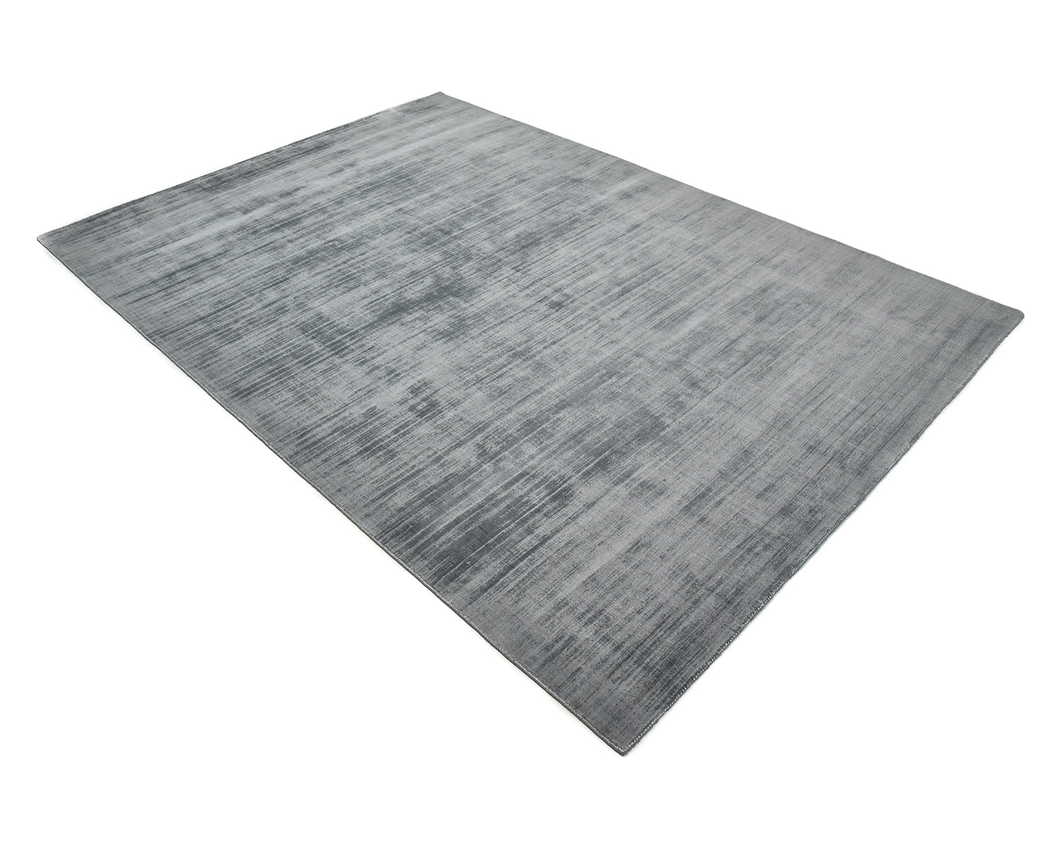Milo Hand-Loomed Contemporary Solid Gray Area Rug