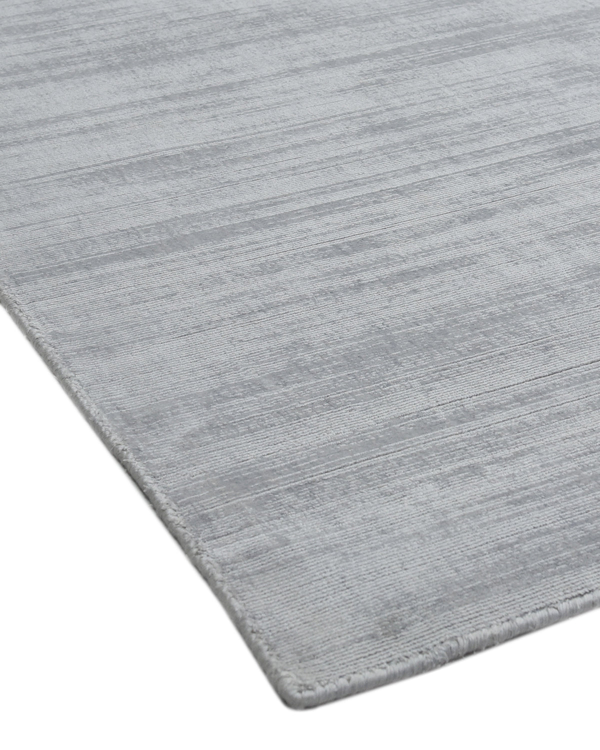 Milo Hand-Loomed Contemporary Solid Gray Area Rug