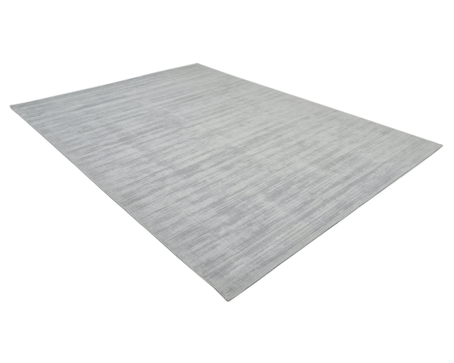 Milo Hand-Loomed Contemporary Solid Gray Area Rug