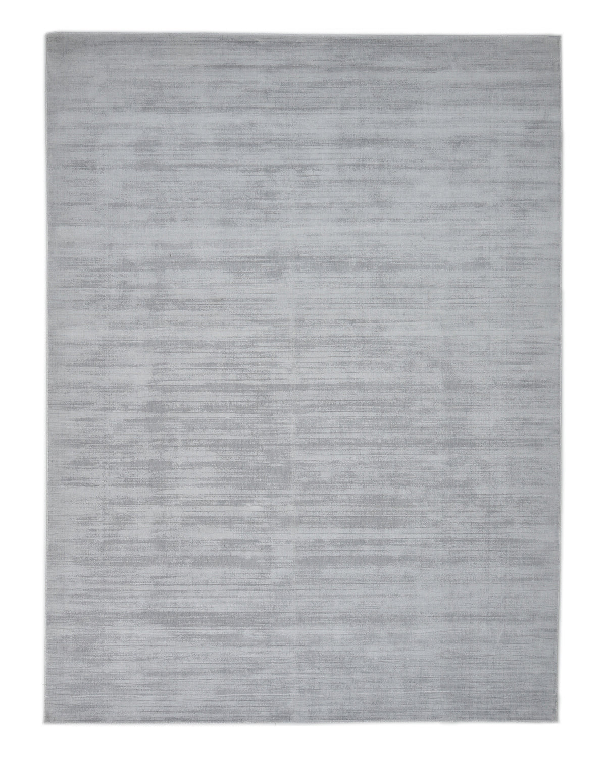 Milo Hand-Loomed Contemporary Solid Gray Area Rug