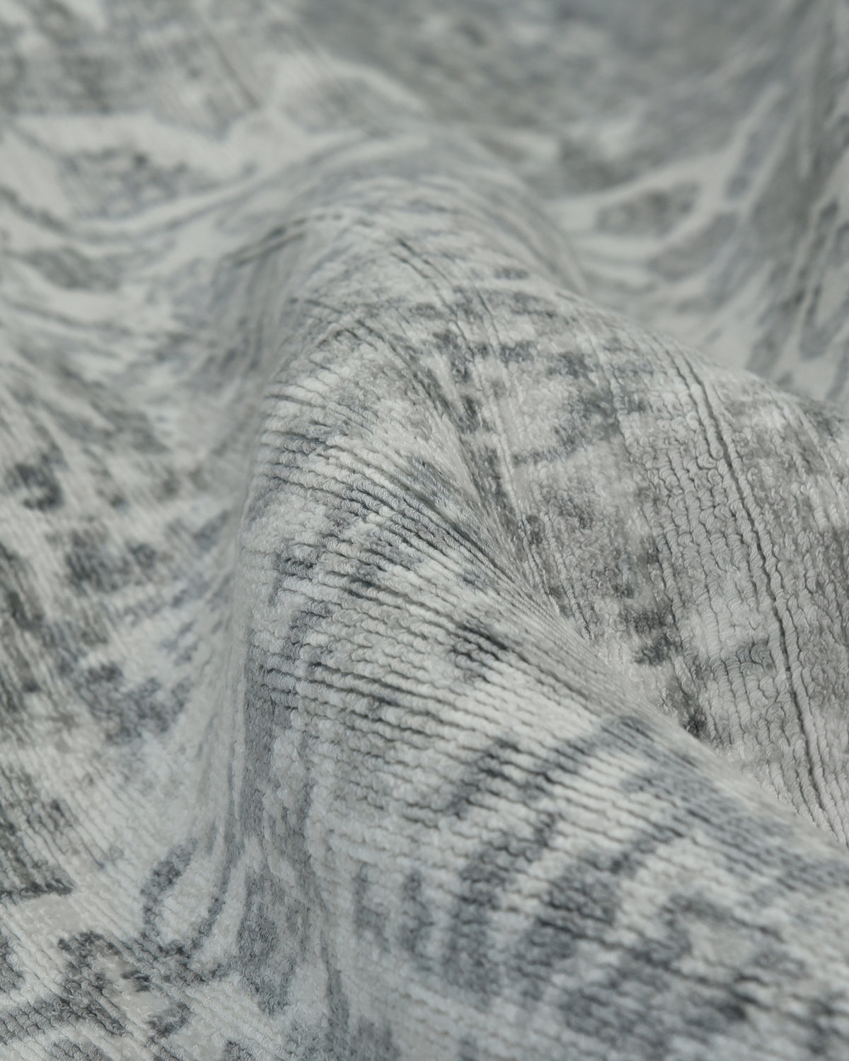 Samantha Hand-Loomed Contemporary Floral Gray Area Rug