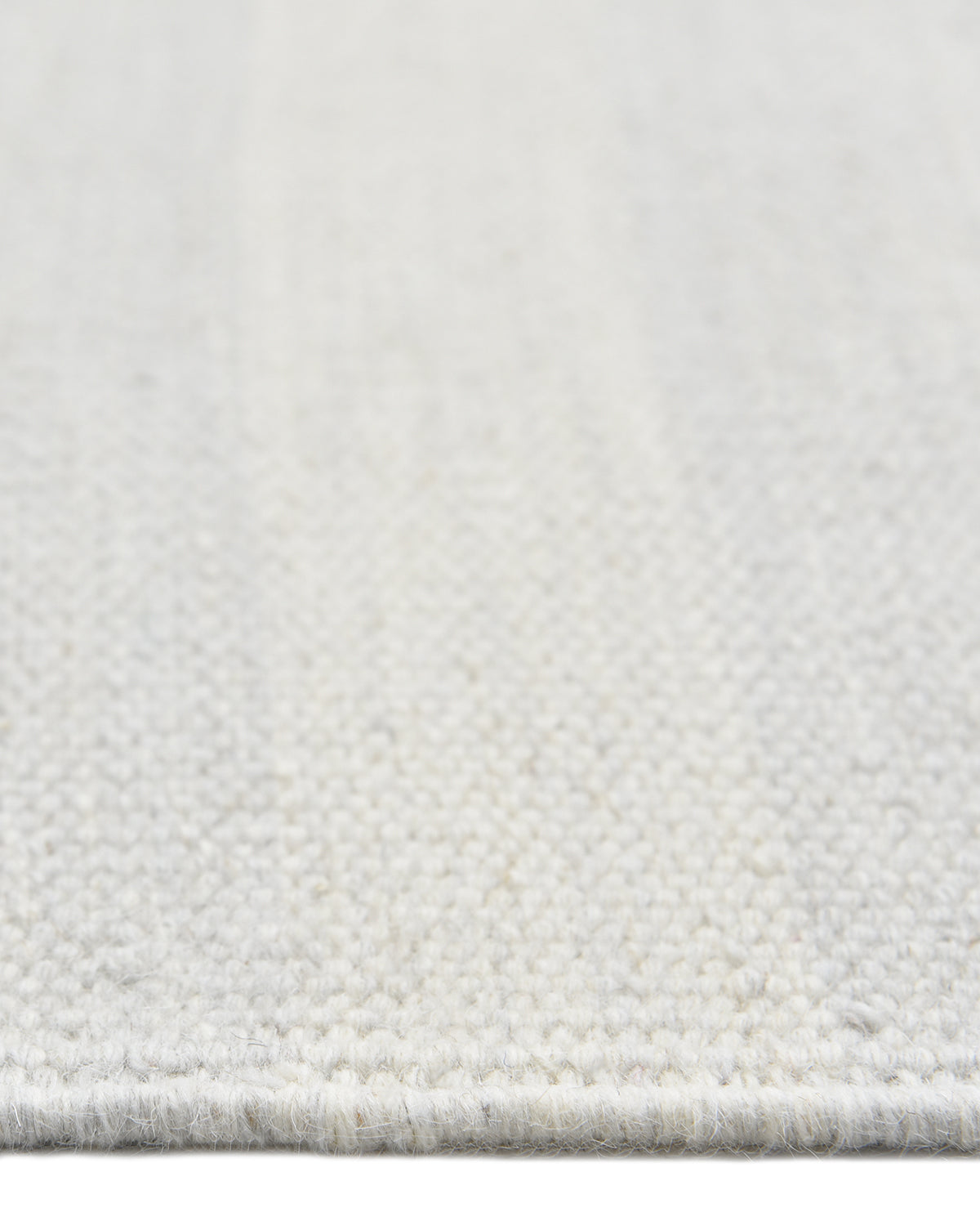 Louella Hand Woven Contemporary Striped Ivory Area Rug