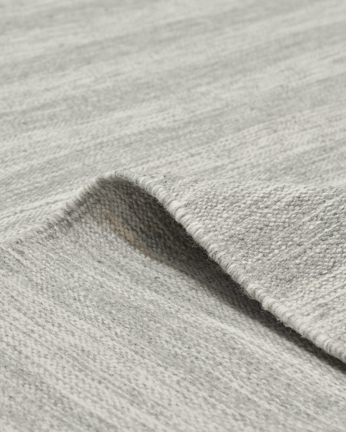 Louella Hand Woven Contemporary Striped Gray Area Rug