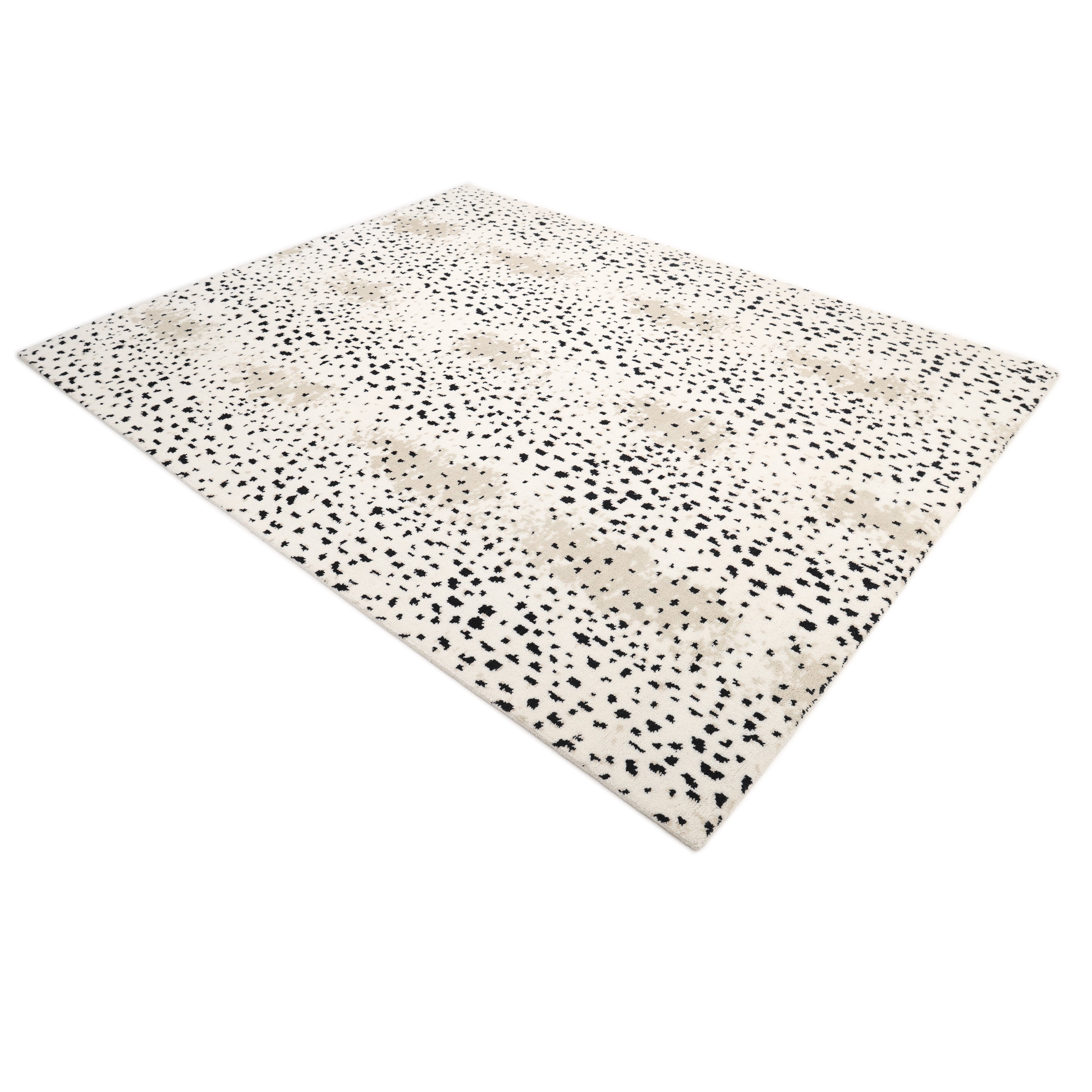 Louis Hand Knotted Contemporary Animal Ivory Area Rug