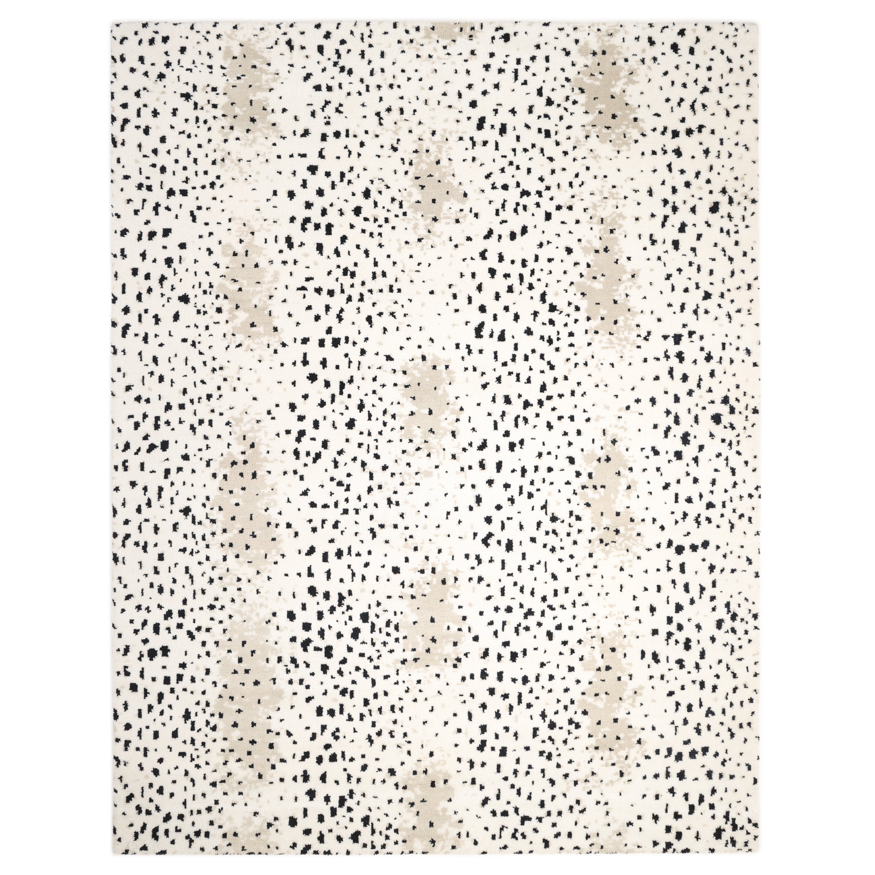 Louis Hand Knotted Contemporary Animal Ivory Area Rug