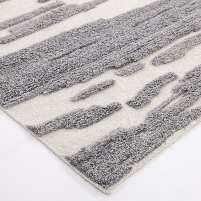 Maverick Wool Hand Knotted Contemporary Area Rug
