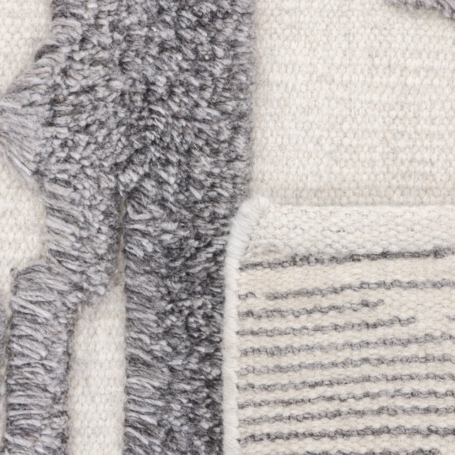 Maverick Wool Hand Knotted Contemporary Area Rug