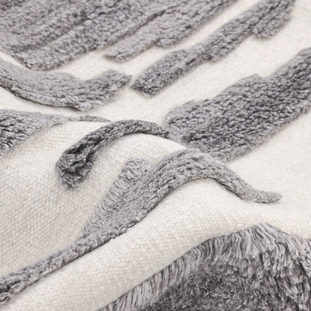 Maverick Wool Hand Knotted Contemporary Area Rug