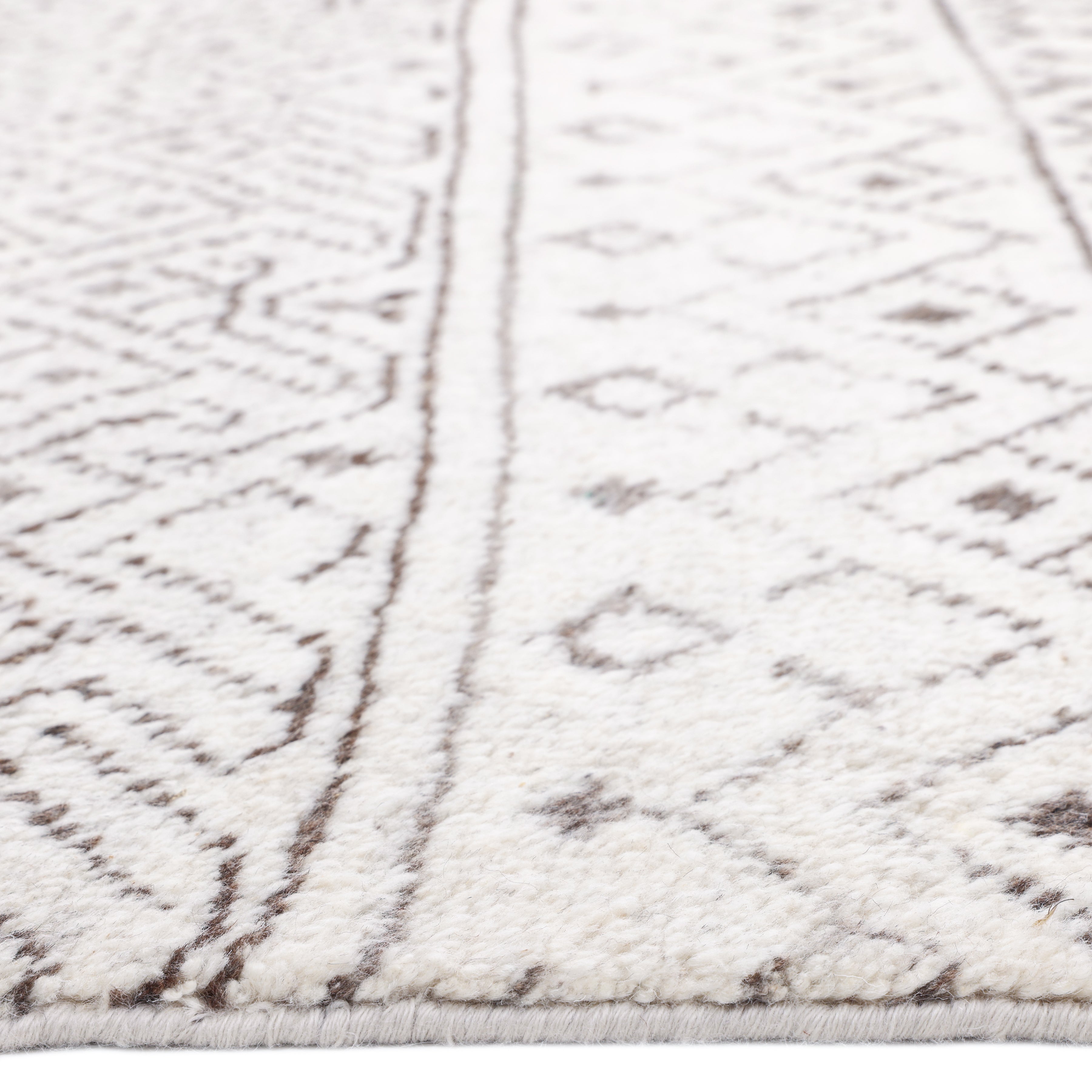 Thomas Hand Knotted Bohemian Moroccan Gray Area Rug