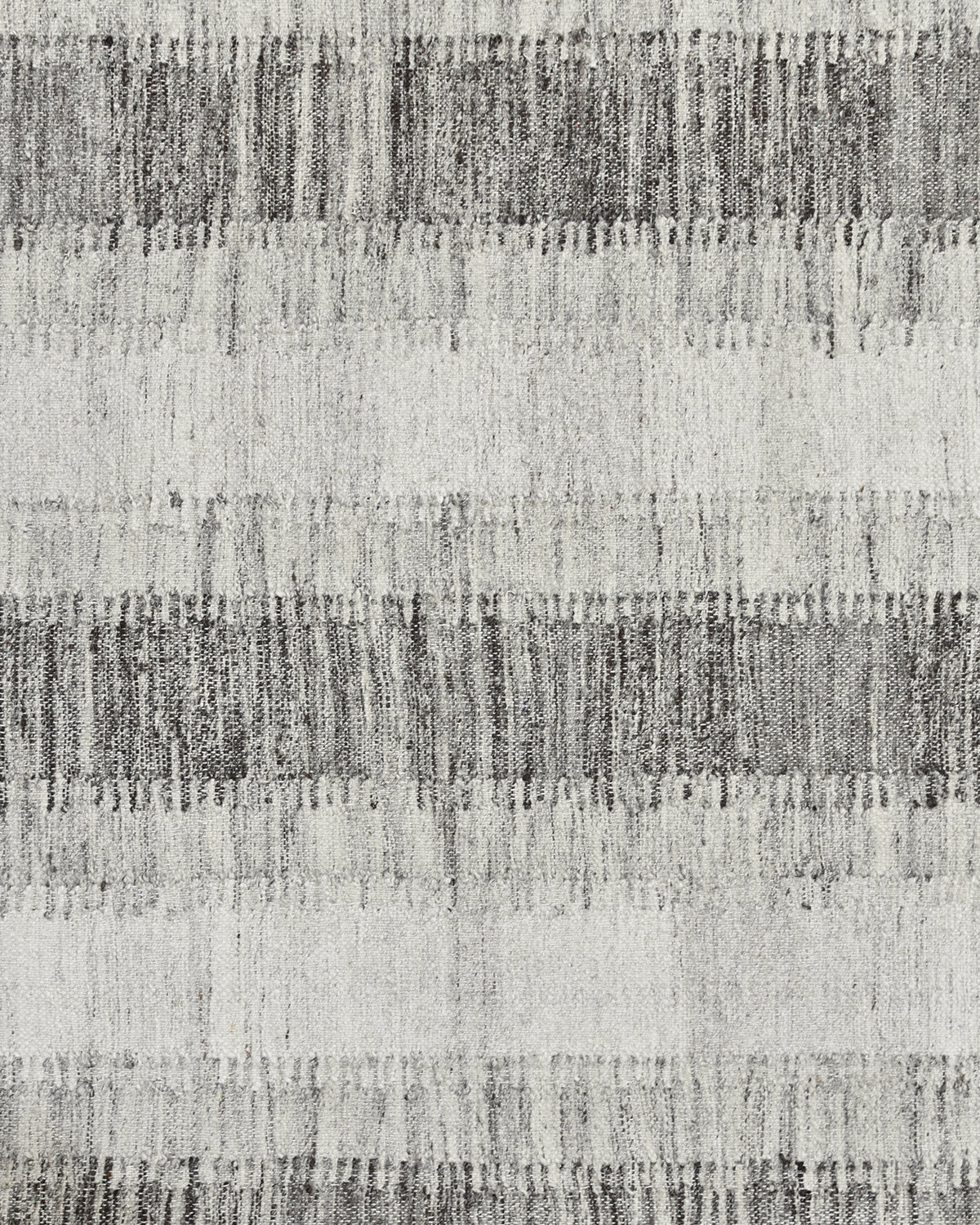 Levi Hand Woven Contemporary Striped Brown Area Rug