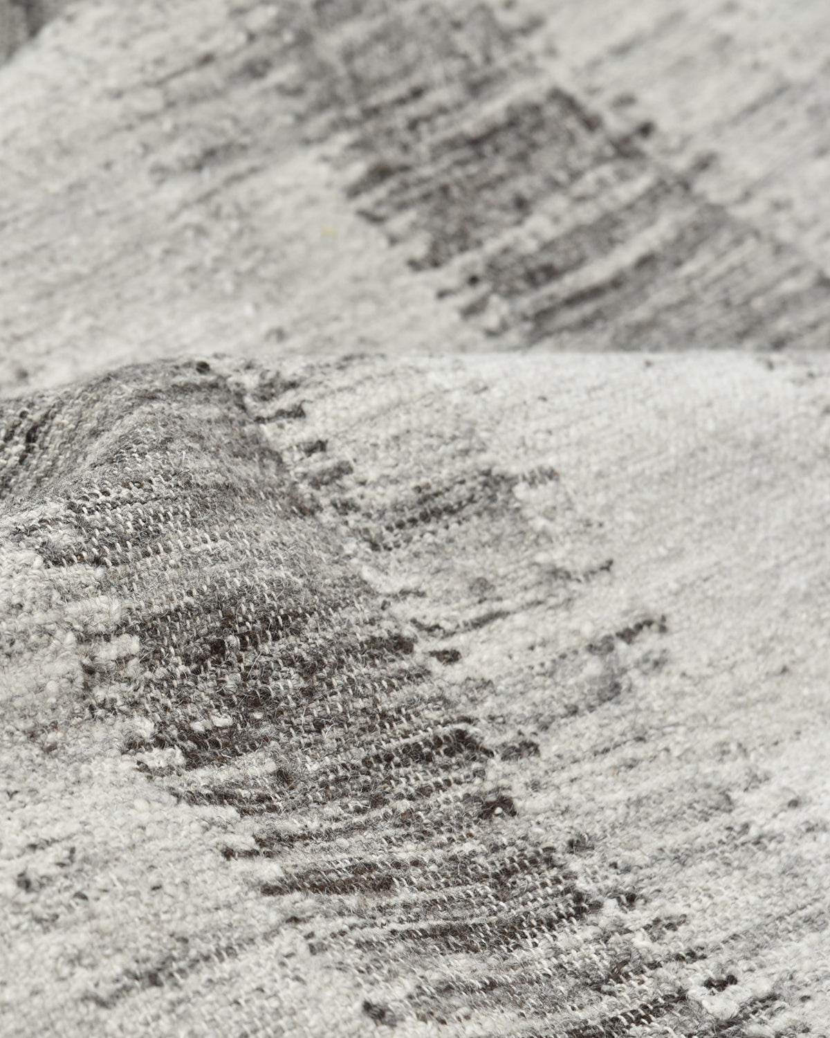 Levi Hand Woven Contemporary Striped Brown Area Rug