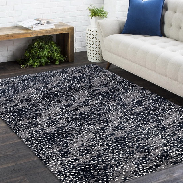 Arash Wool Hand Knotted Contemporary Area Rug