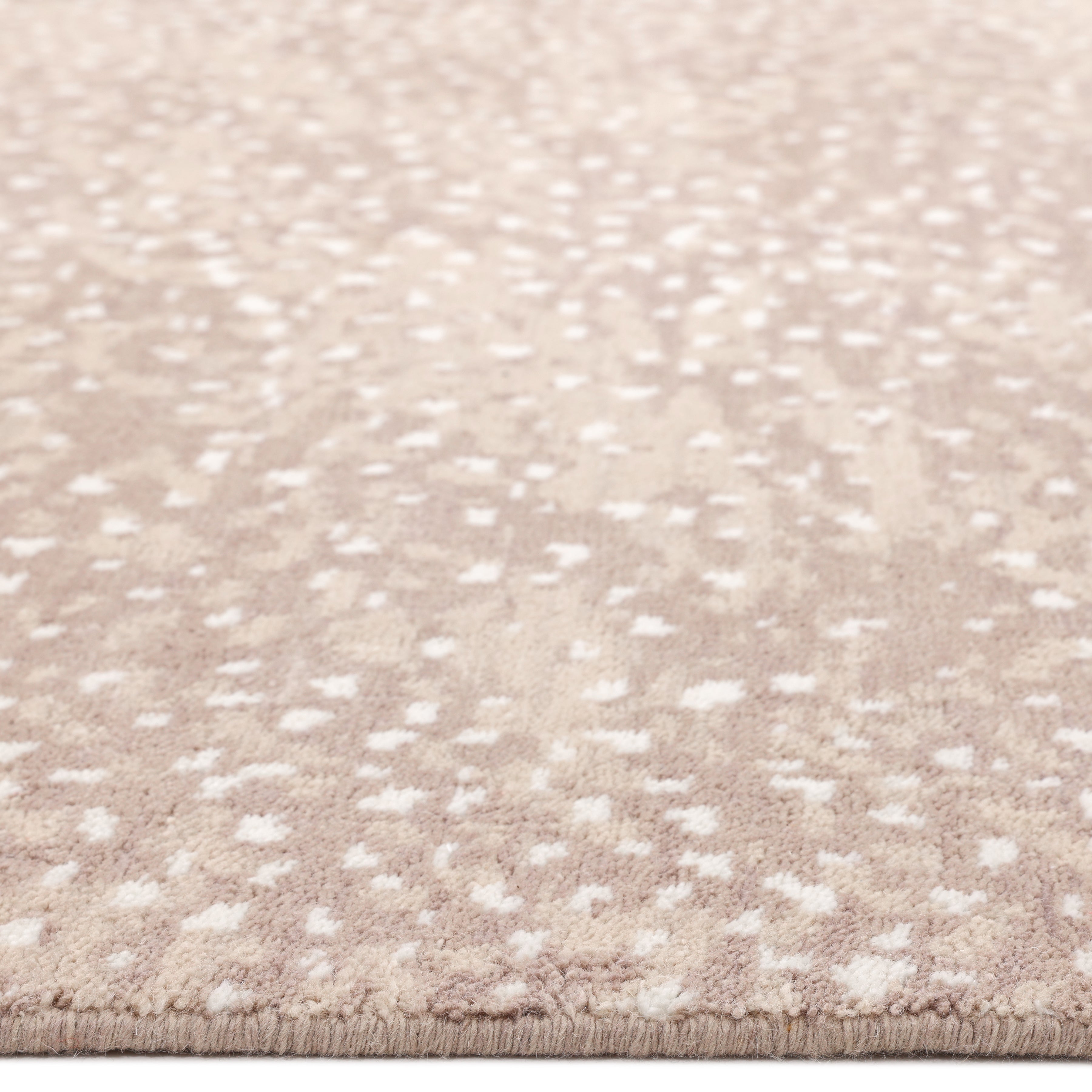 Arash Hand Knotted Contemporary Animal Brown Area Rug